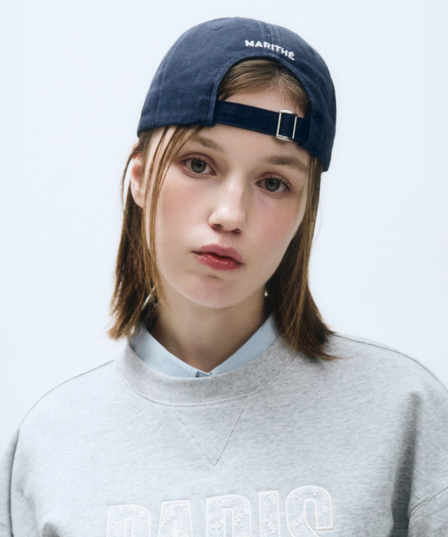 Marithe & Francois Girbaud - Surfing Doodle Bear Cap (Navy) product image 5 | TRAB K-Fashion Australia