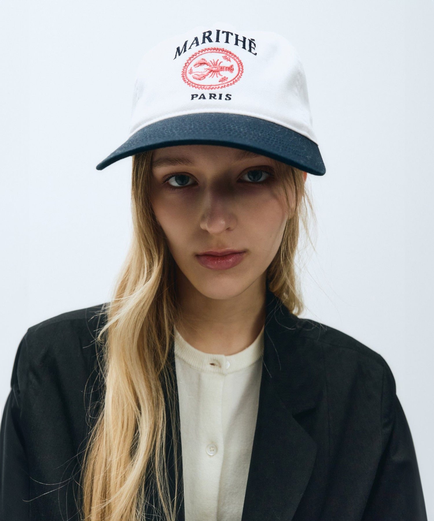 Marithe & Francois Girbaud - Mfg Lobster 5 Panel Cap (Navy) product image 6 | TRAB K-Fashion Australia