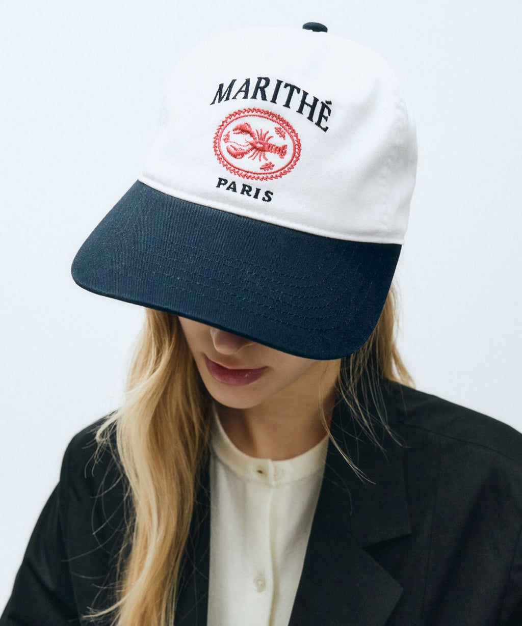 Marithe & Francois Girbaud - Mfg Lobster 5 Panel Cap (Navy) product image 8 | TRAB K-Fashion Australia