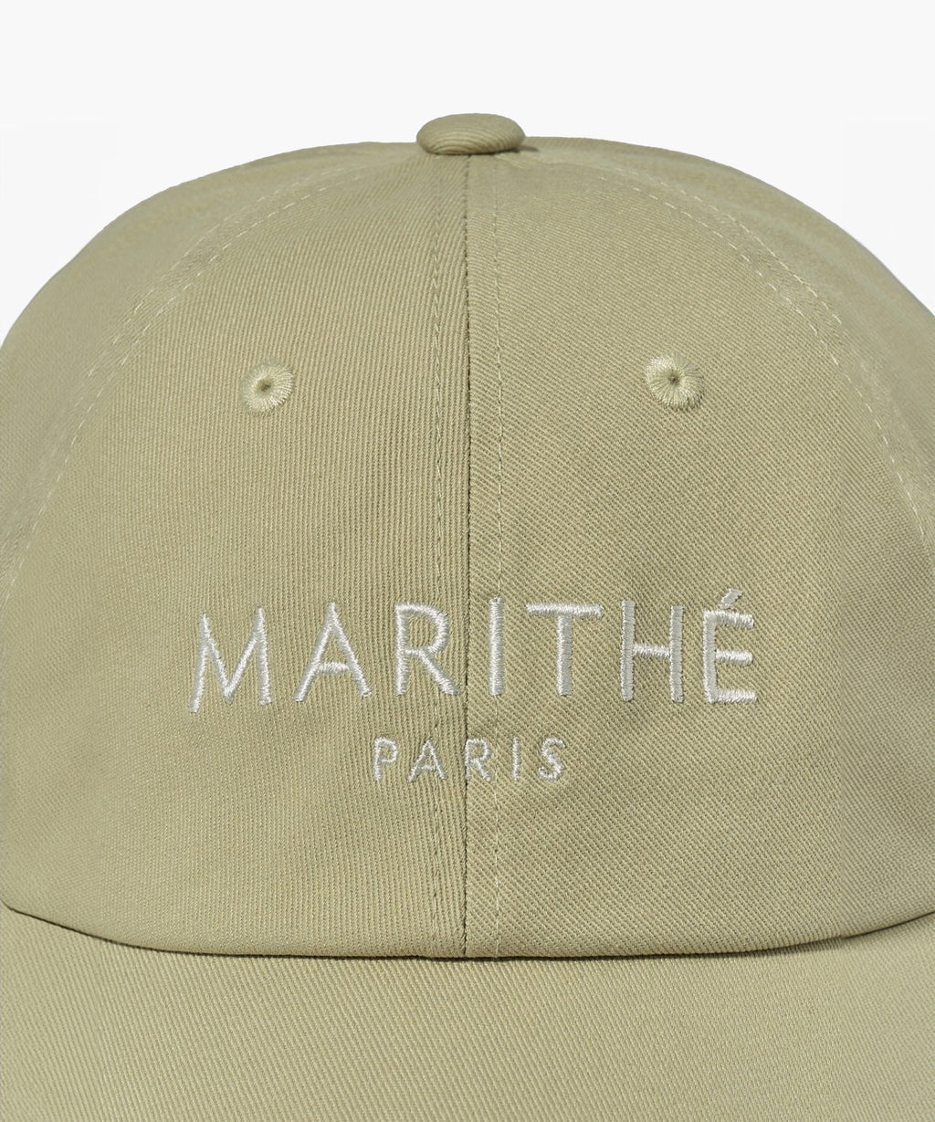 Marithe & Francois Girbaud - Regular Logo Cap (Beige) product image 3 | TRAB K-Fashion Australia