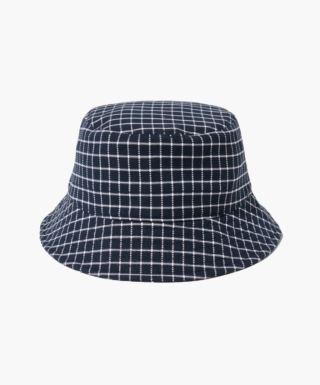 Marithe & Francois Girbaud - Classic Logo Pattern Bucket Hat (Navy) product image 2 | TRAB K-Fashion Australia