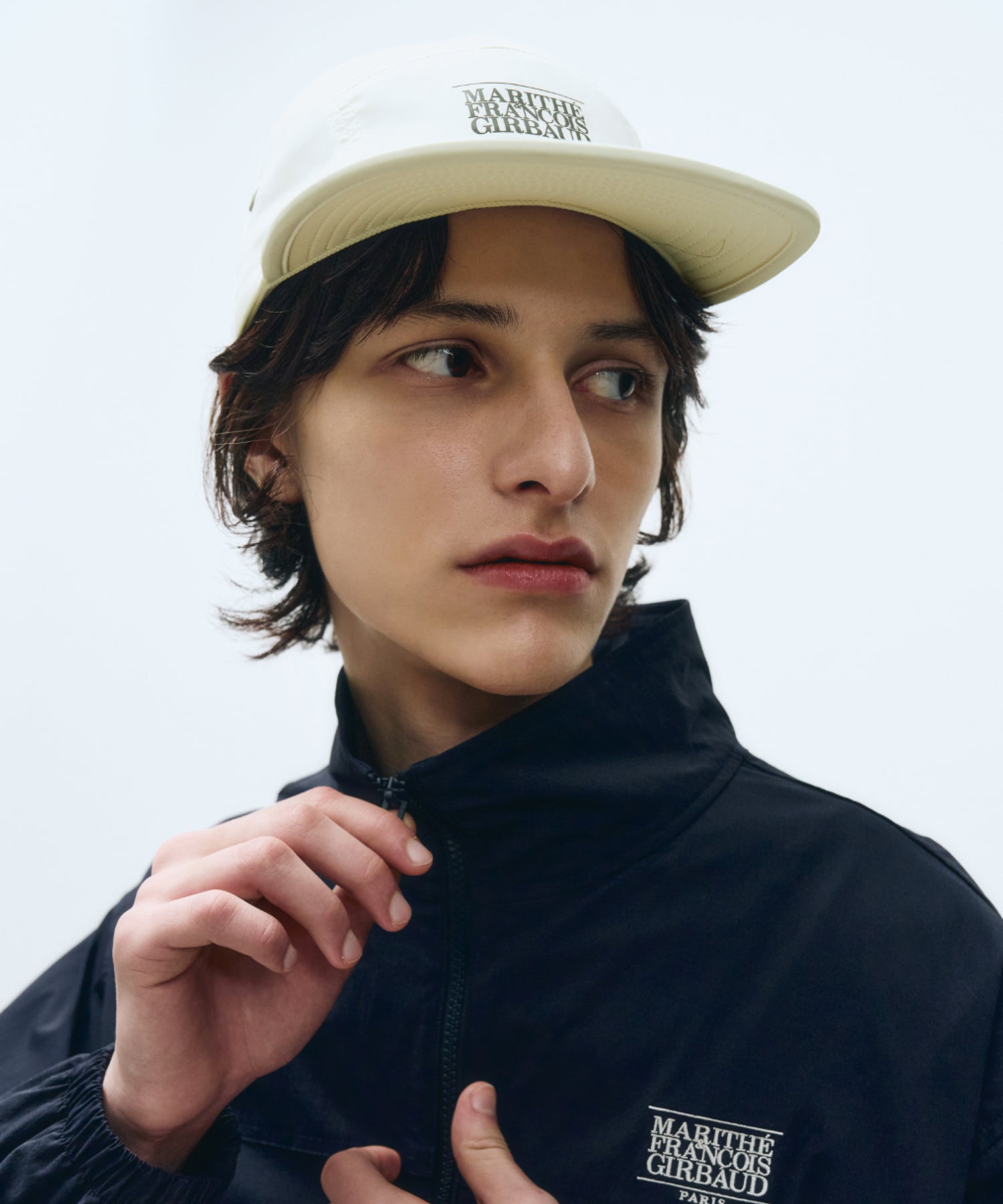 Marithe & Francois Girbaud - Mouvement Flexible Camp Cap (Ivory) product image 7 | TRAB K-Fashion Australia