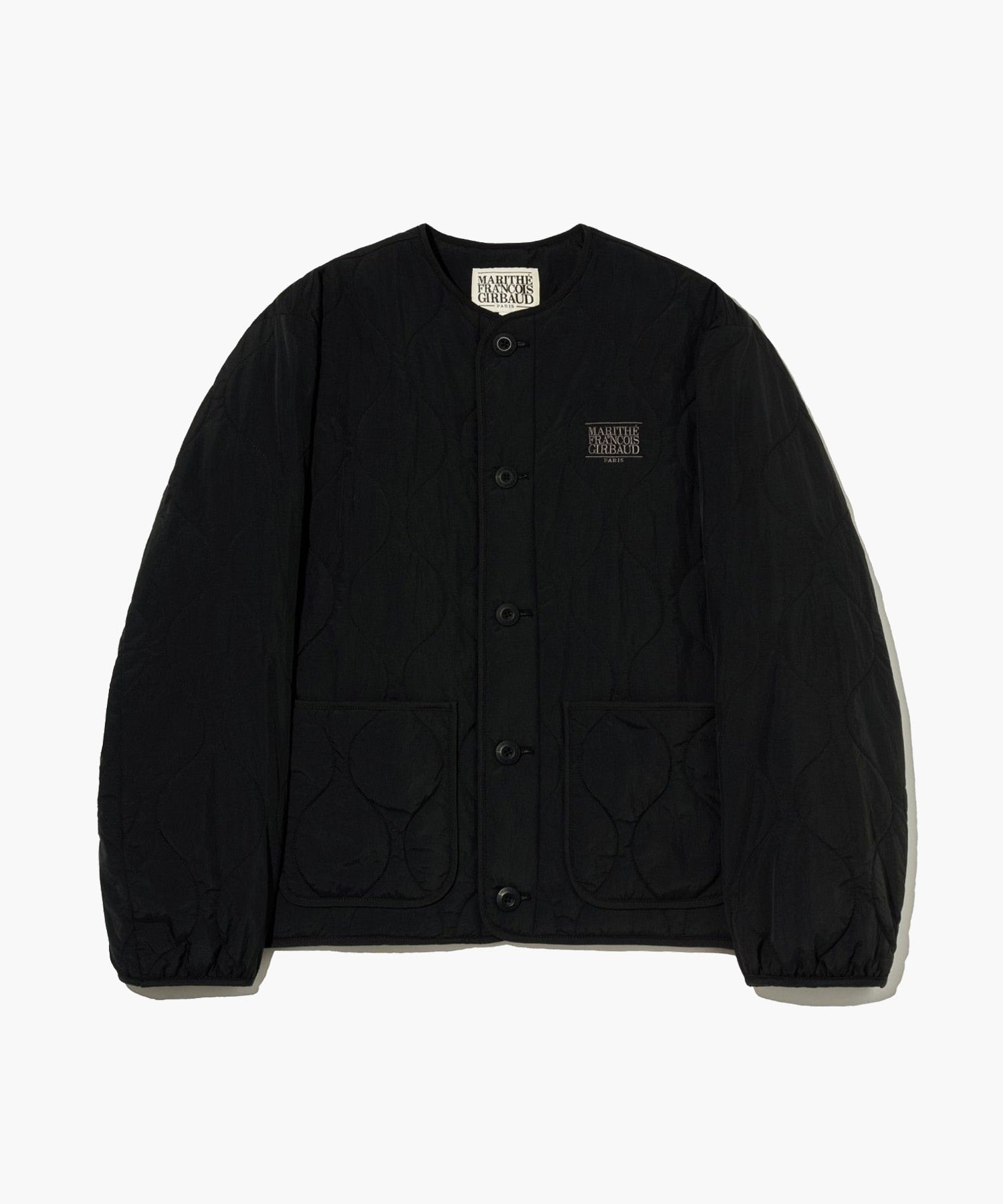 Marithe & Francois Girbaud - Classic Logo Quilting Jacket (Black) product image 7 | TRAB K-Fashion Australia