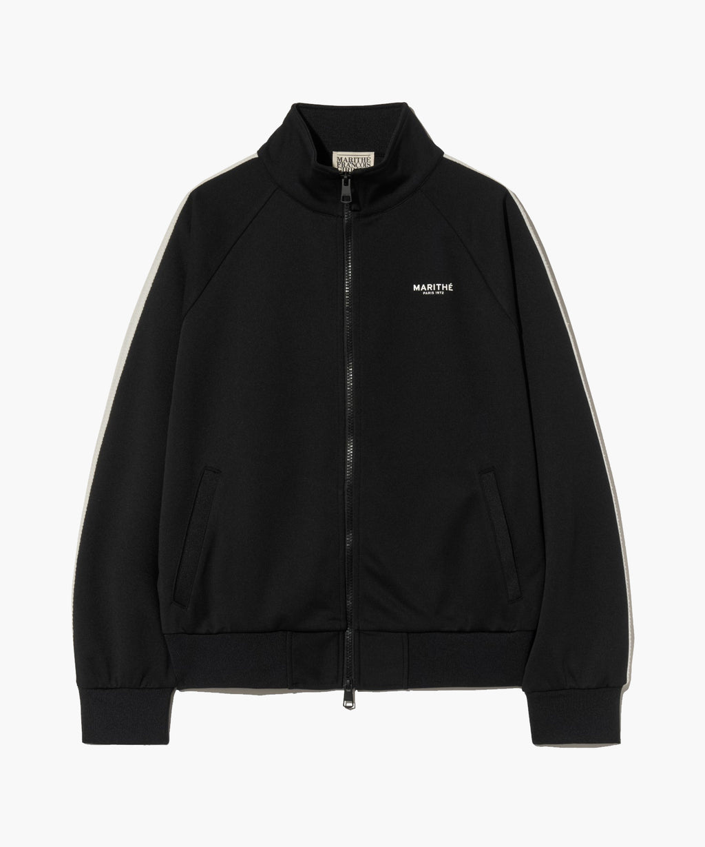 Marithe & Francois Girbaud - Regular Logo Track Jacket (Black) product image 7 | TRAB K-Fashion Australia