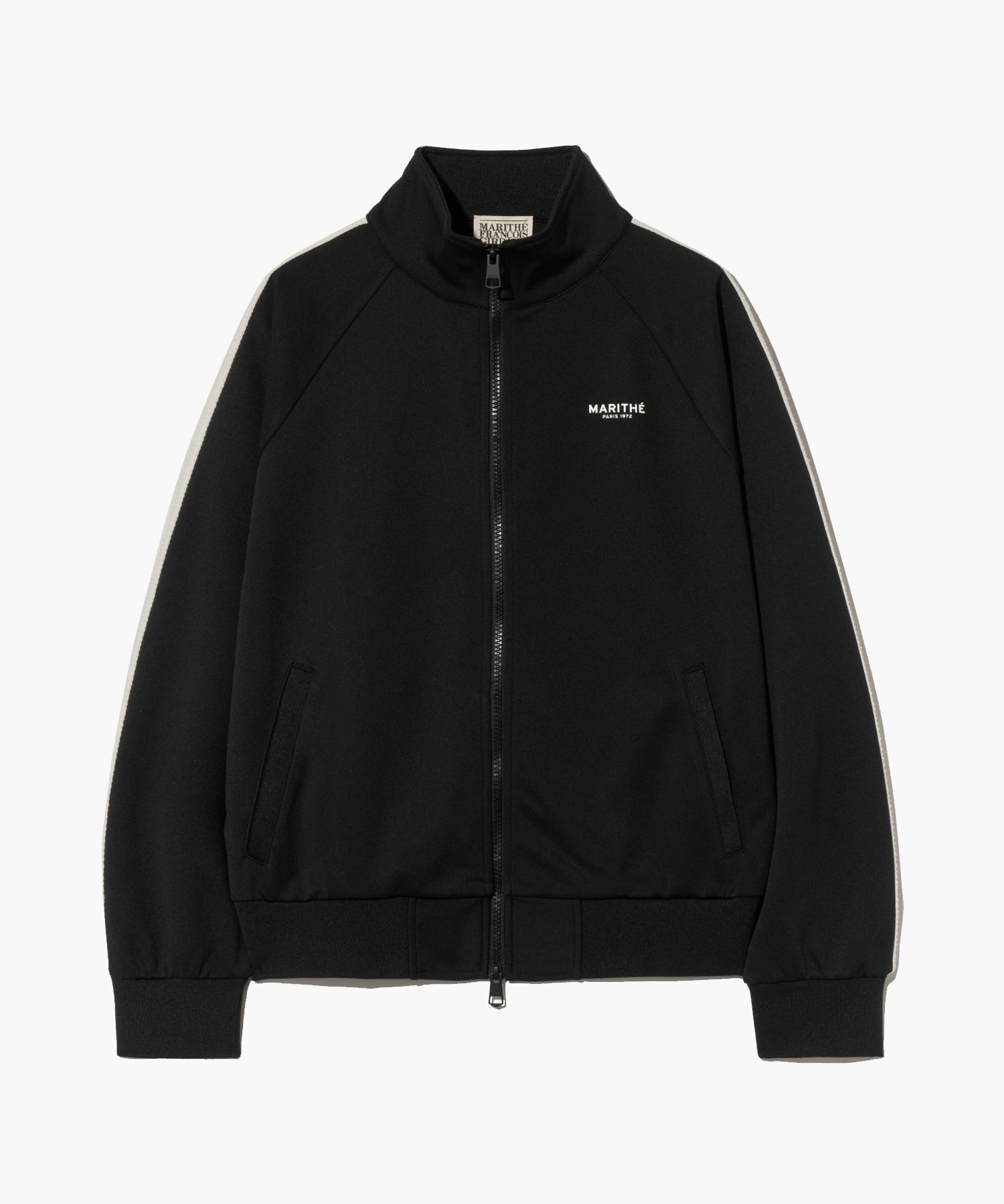 Marithe & Francois Girbaud - Regular Logo Track Jacket (Black) product image 7 | TRAB K-Fashion Australia