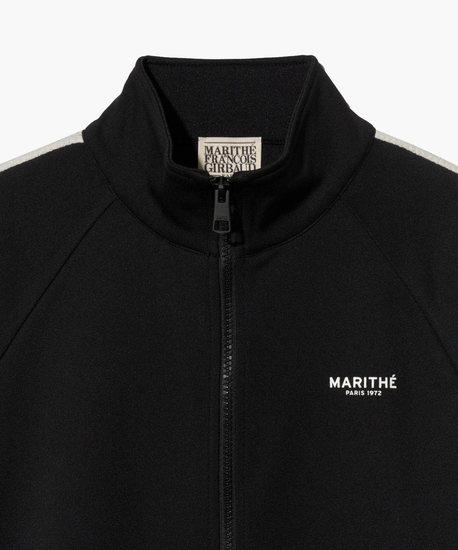 Marithe & Francois Girbaud - Regular Logo Track Jacket (Black) product image 9 | TRAB K-Fashion Australia