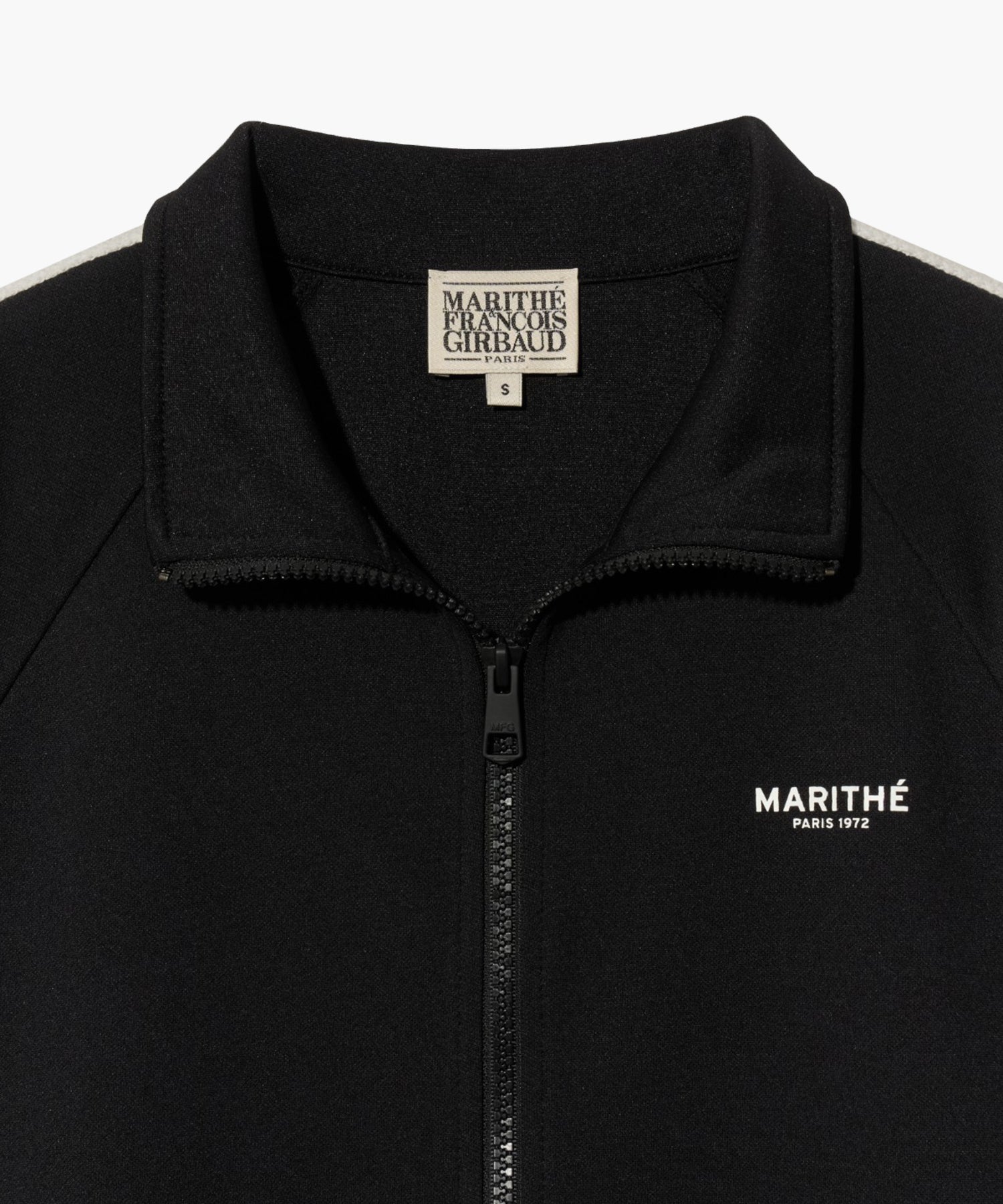Marithe & Francois Girbaud - Regular Logo Track Jacket (Black) product image 10 | TRAB K-Fashion Australia