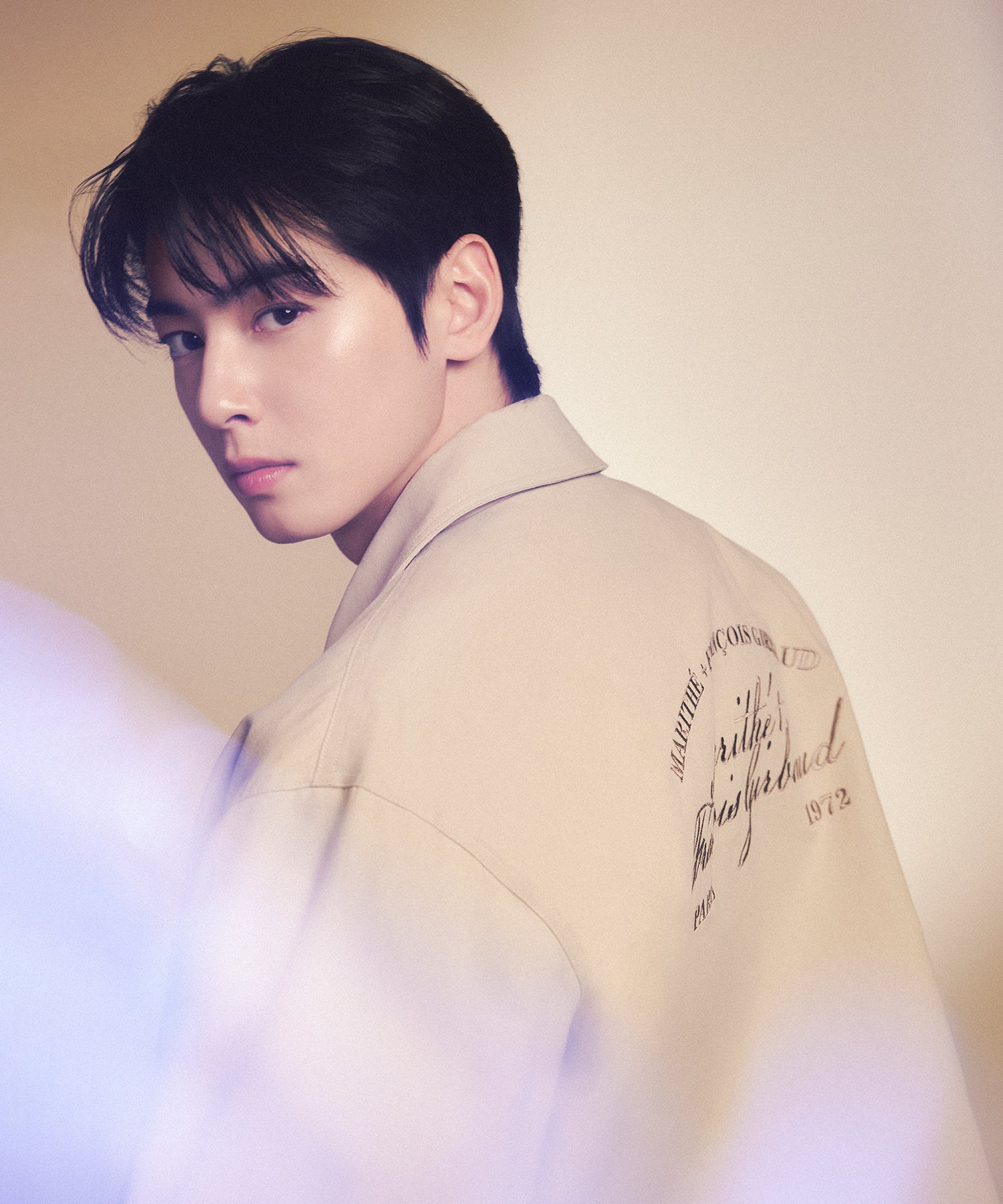 Marithe & Francois Girbaud - Half Cotton Jacket (Beige) product image 2 | TRAB K-Fashion Australia