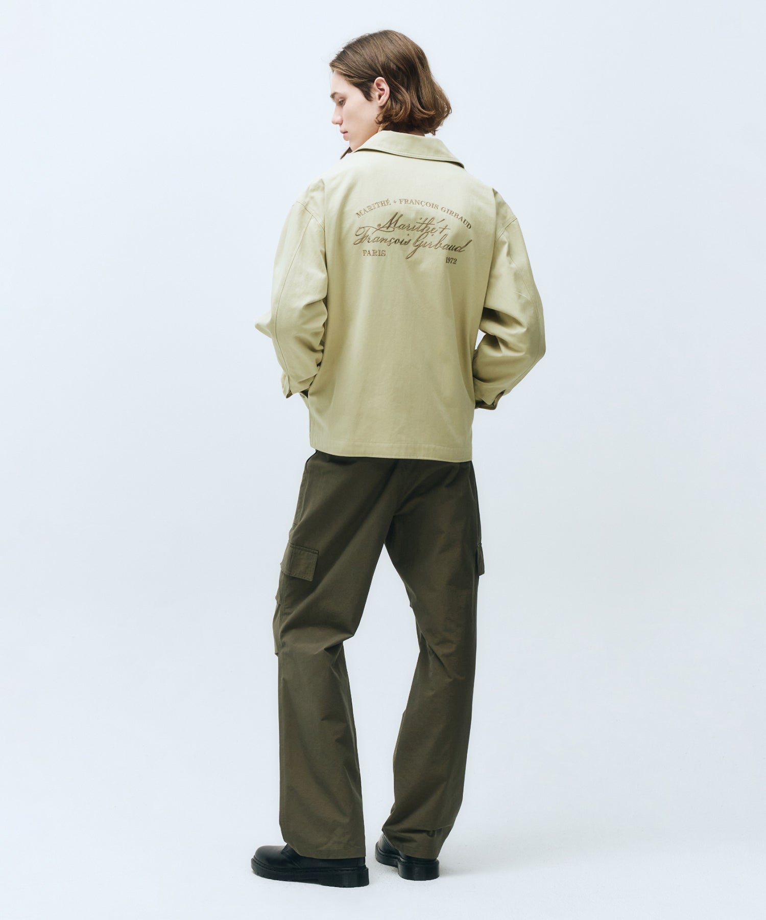 Marithe & Francois Girbaud - Half Cotton Jacket (Beige) product image 6 | TRAB K-Fashion Australia