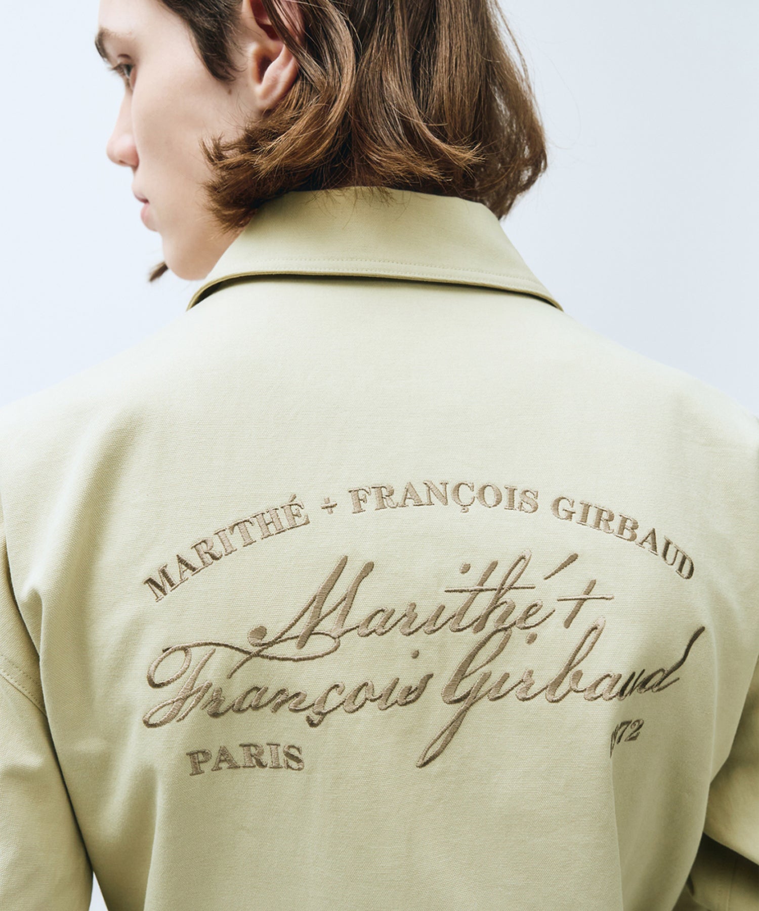Marithe & Francois Girbaud - Half Cotton Jacket (Beige) product image 8 | TRAB K-Fashion Australia