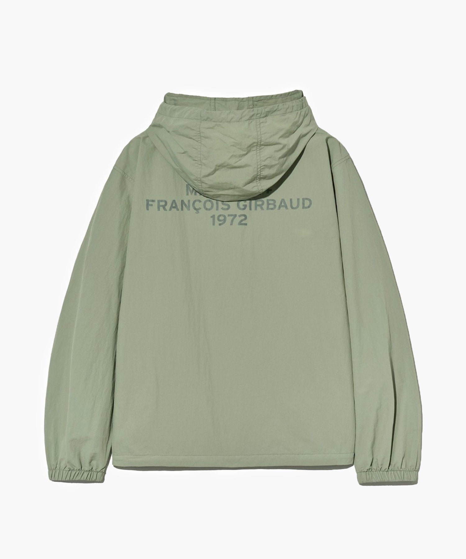 Marithe & Francois Girbaud - Lettering Logo Hoodie Wind Breaker (Mint Gray) product image 10 | TRAB K-Fashion Australia