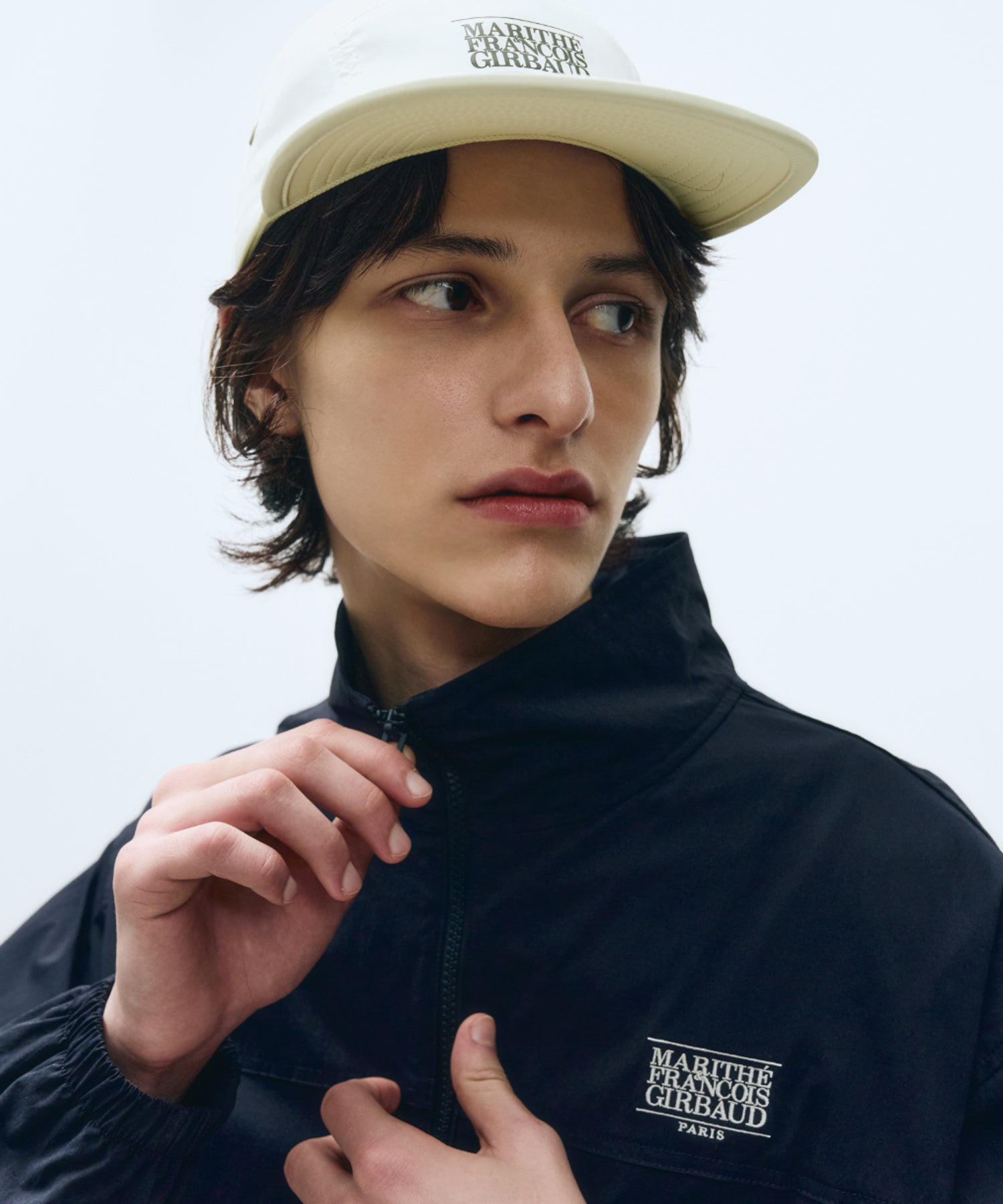 Marithe & Francois Girbaud - Mouvement Windbreaker (Dark Navy) product image 2 | TRAB K-Fashion Australia