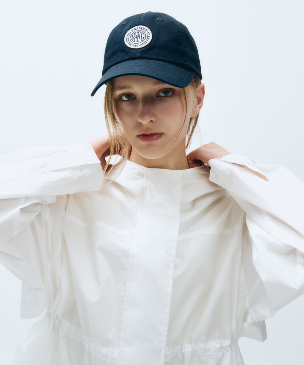 Marithe & Francois Girbaud - Mouvement W Oversized Hooded Windbreaker (White) product image 4 | TRAB K-Fashion Australia