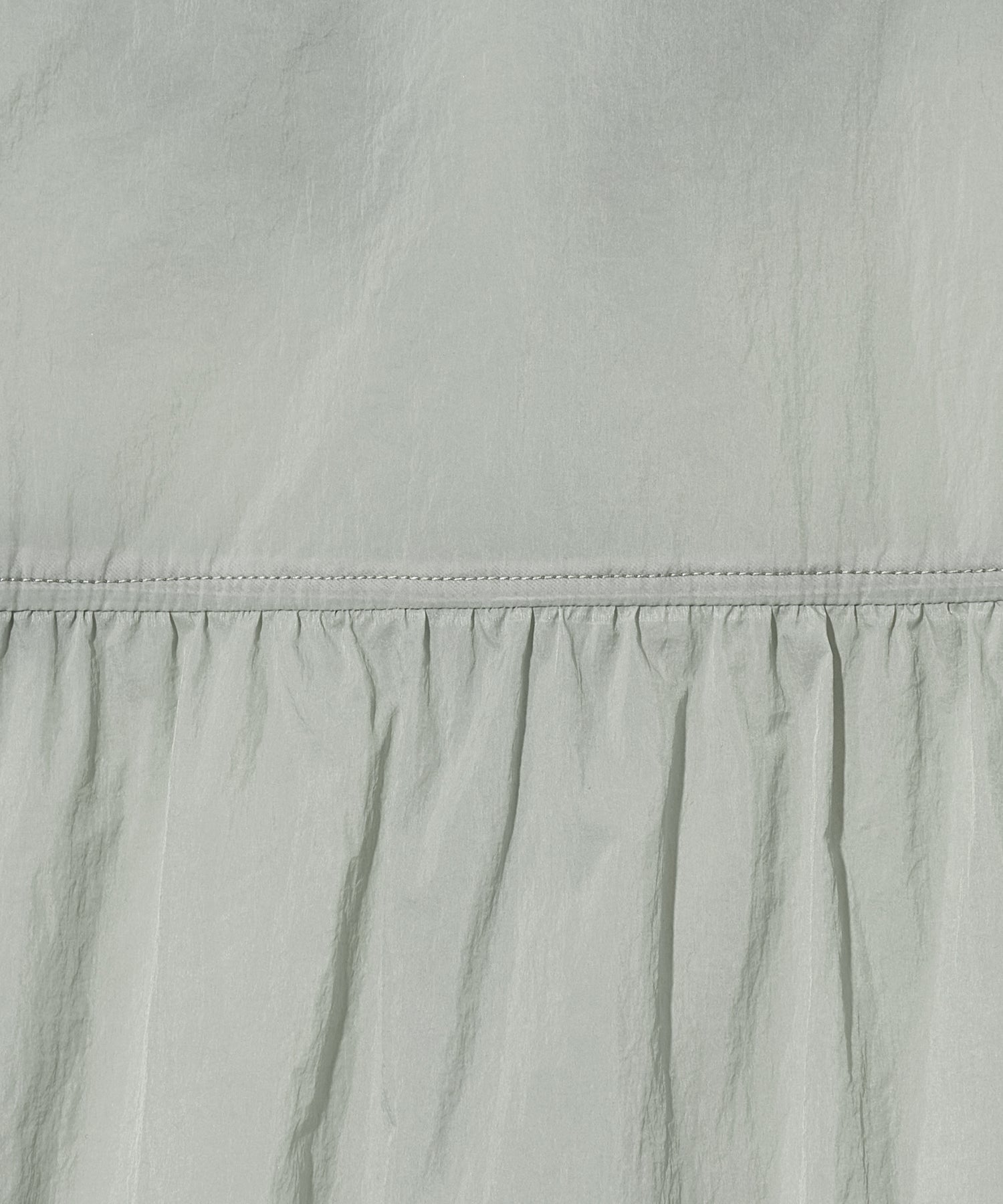 Marithe & Francois Girbaud - Mouvement W Nylon Hood Vest (Light Gray) product image 12 | TRAB K-Fashion Australia