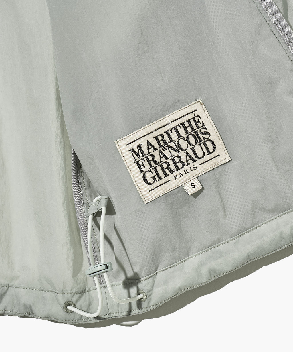 Marithe & Francois Girbaud - Mouvement W Nylon Hood Vest (Light Gray) product image 13 | TRAB K-Fashion Australia