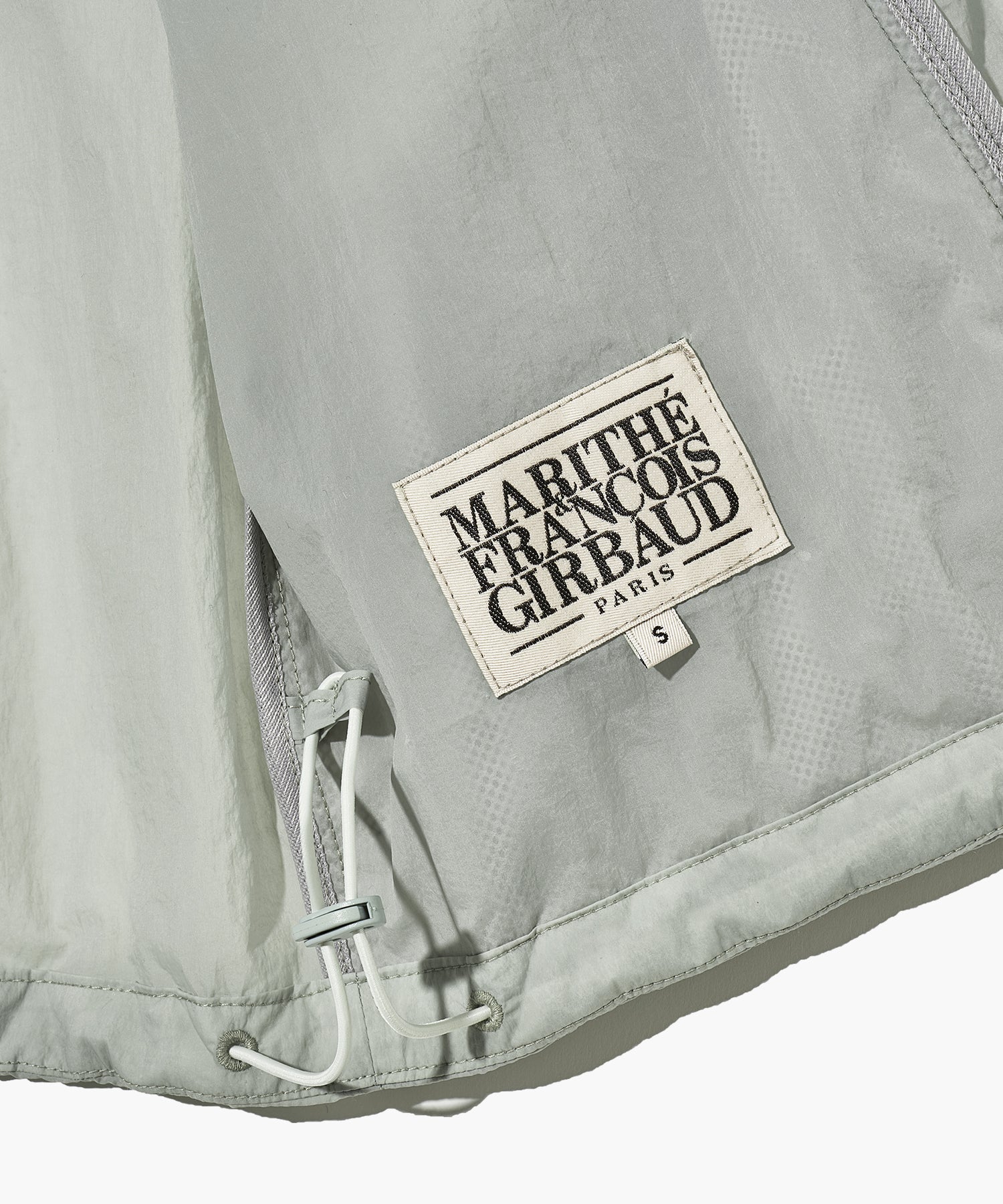 Marithe & Francois Girbaud - Mouvement W Nylon Hood Vest (Light Gray) product image 13 | TRAB K-Fashion Australia