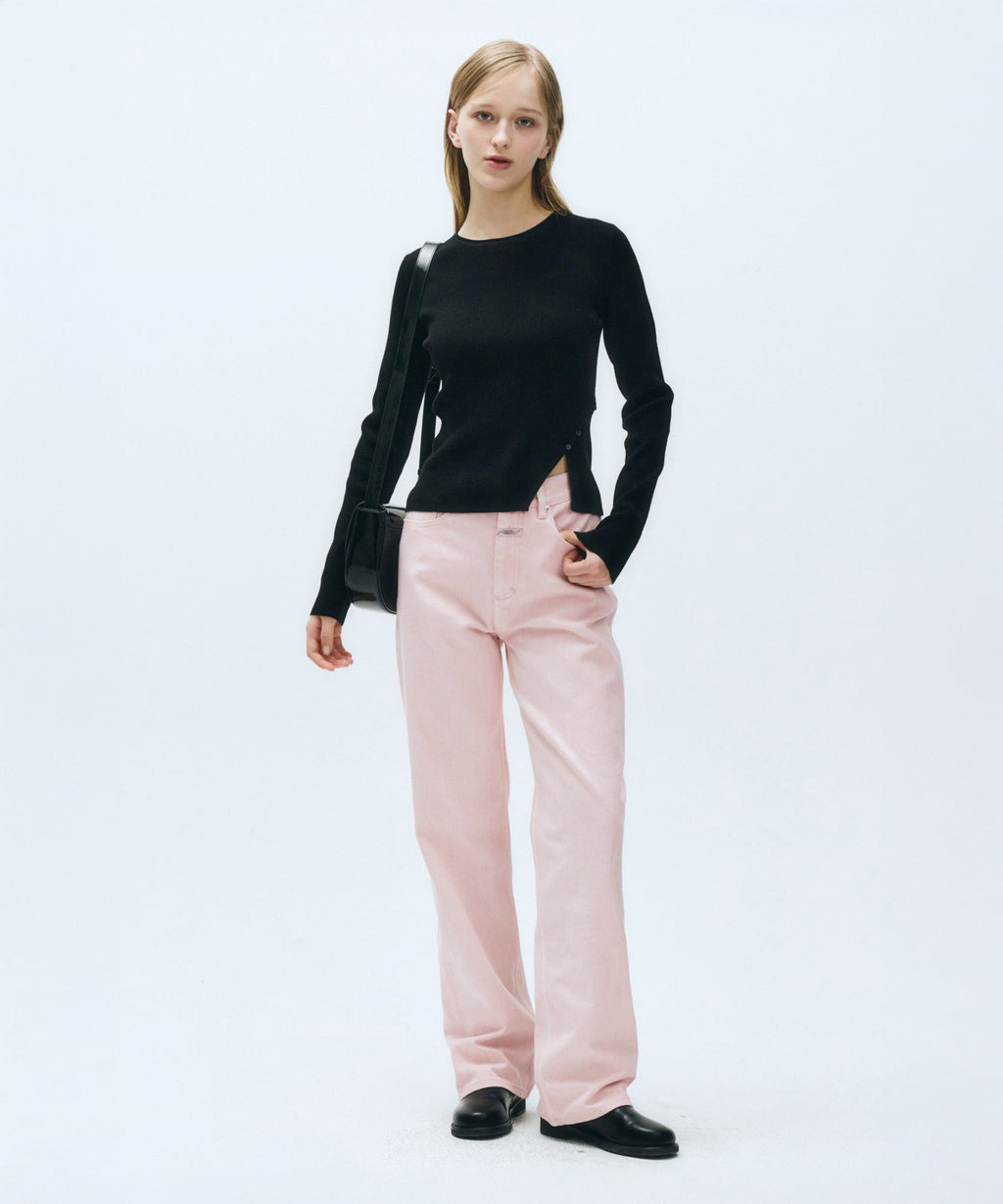 Marithe & Francois Girbaud - Cut Out Knit Pullover (Black) product image 5 | TRAB K-Fashion Australia