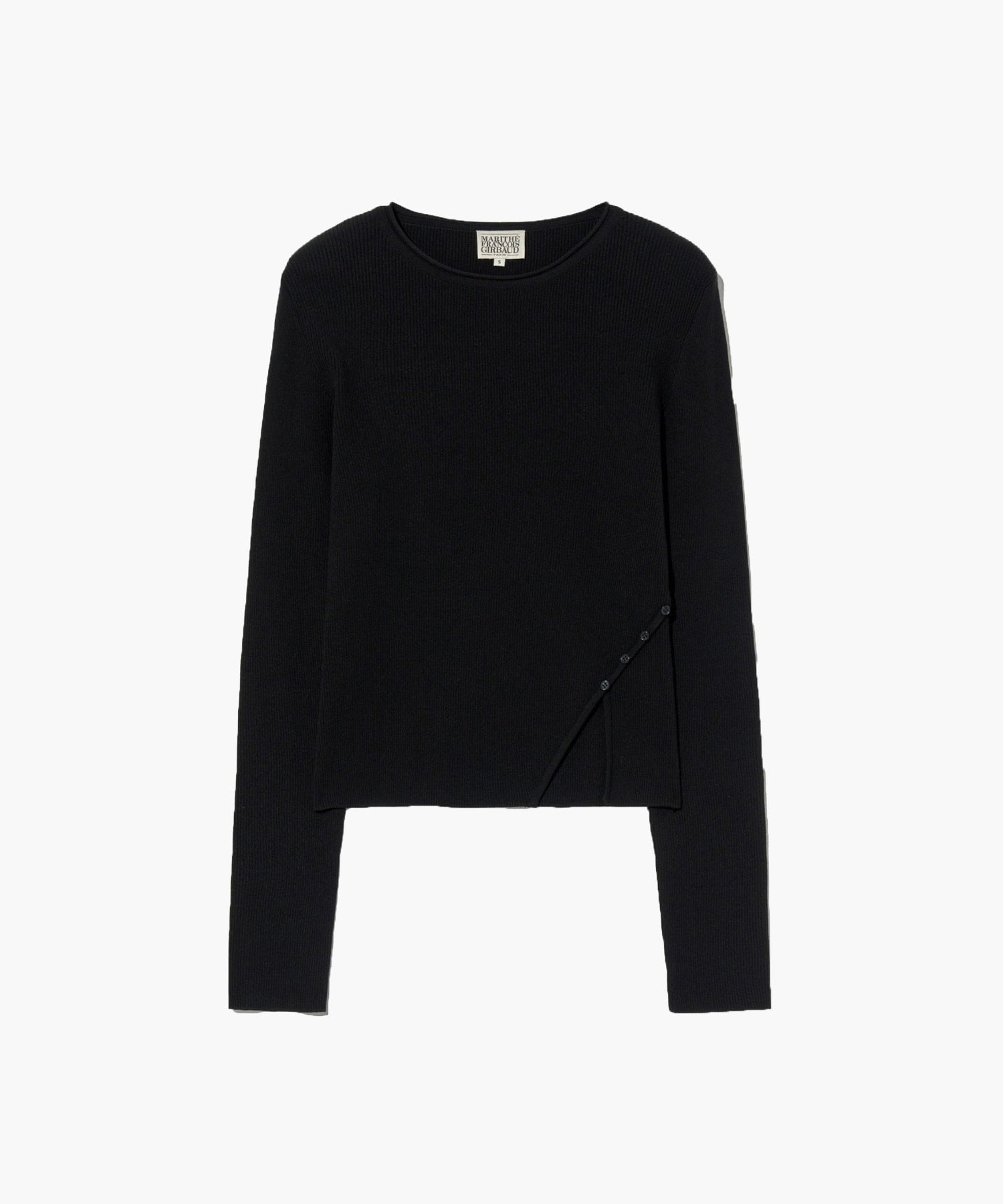 Marithe & Francois Girbaud - Cut Out Knit Pullover (Black) product image 8 | TRAB K-Fashion Australia