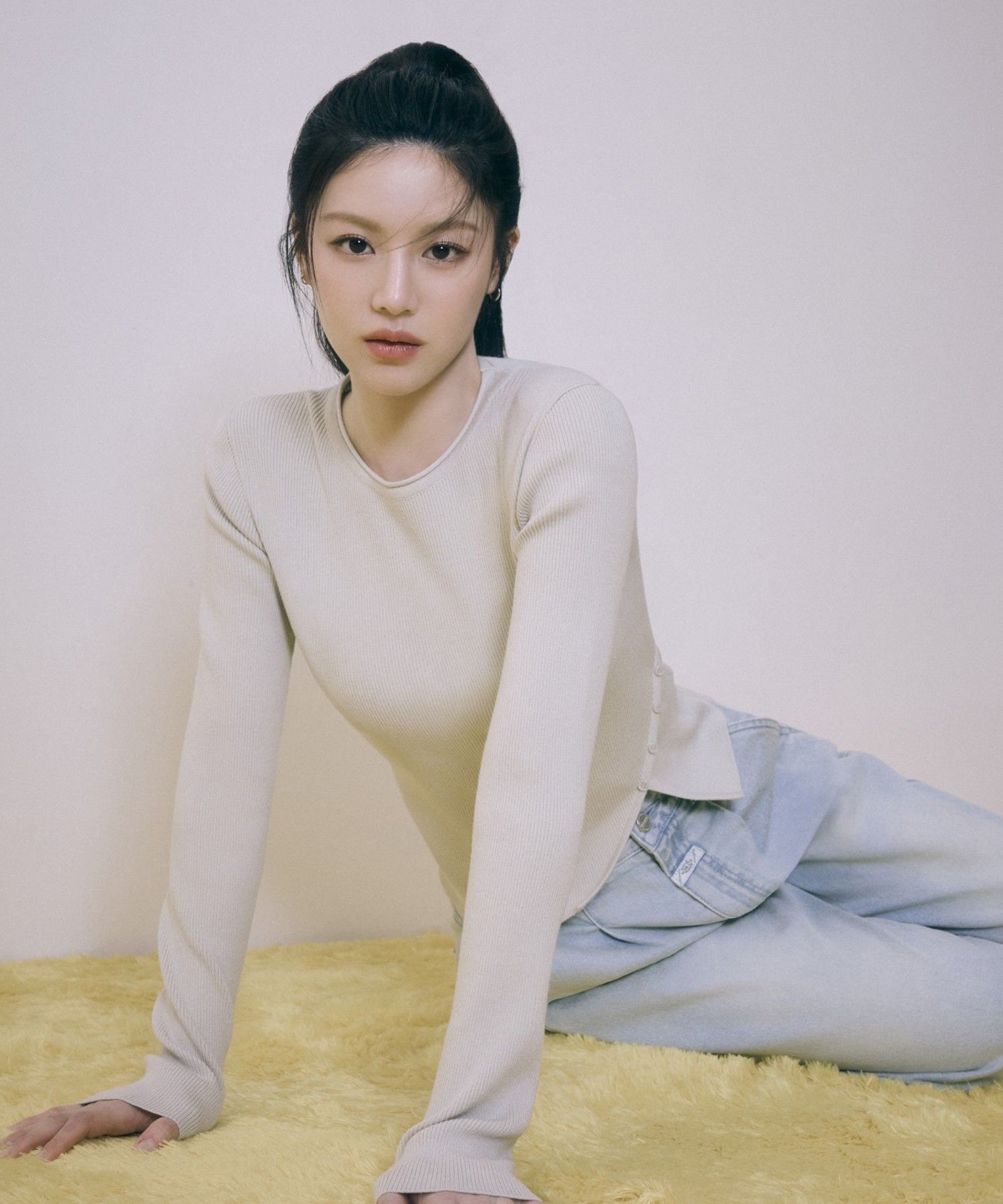 Marithe & Francois Girbaud - Cut Out Knit Pullover (Gray) product image 1 | TRAB K-Fashion Australia