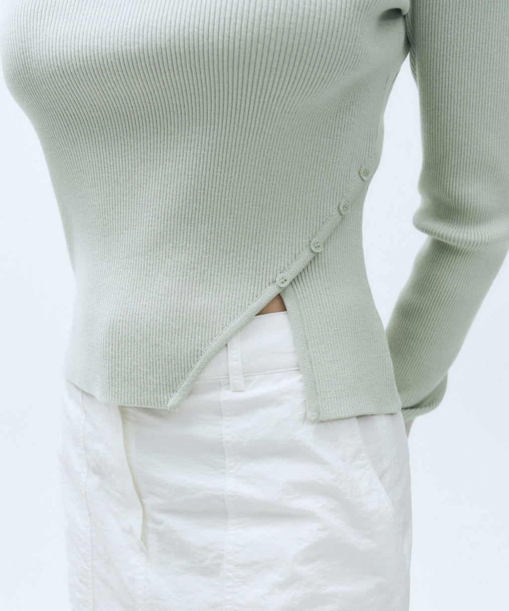 Marithe & Francois Girbaud - Cut Out Knit Pullover (Gray) product image 4 | TRAB K-Fashion Australia