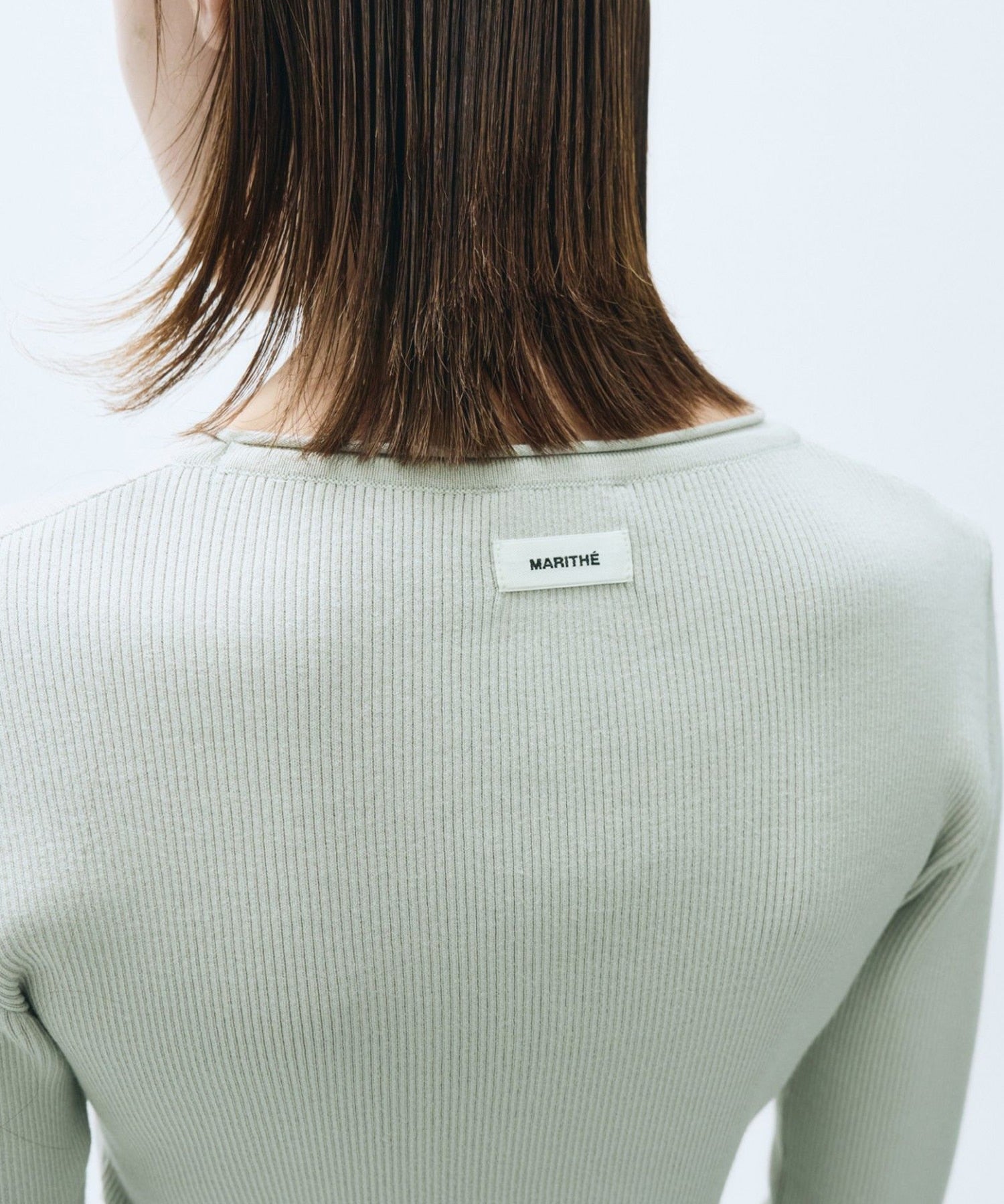 Marithe & Francois Girbaud - Cut Out Knit Pullover (Gray) product image 5 | TRAB K-Fashion Australia