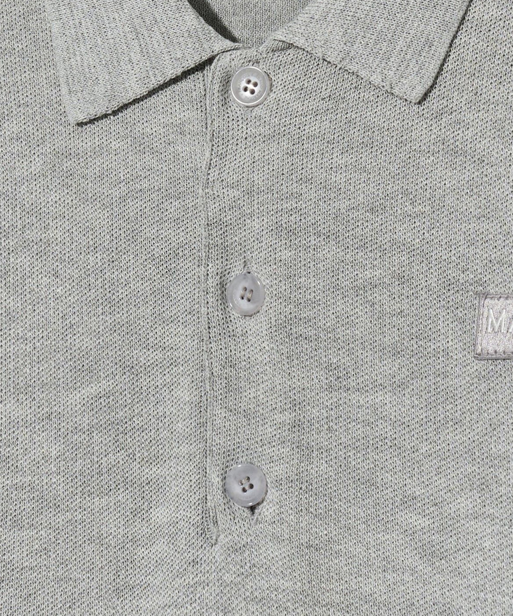 Marithe & Francois Girbaud - Polo Collar Knit (Light Gray) product image 11 | TRAB K-Fashion Australia
