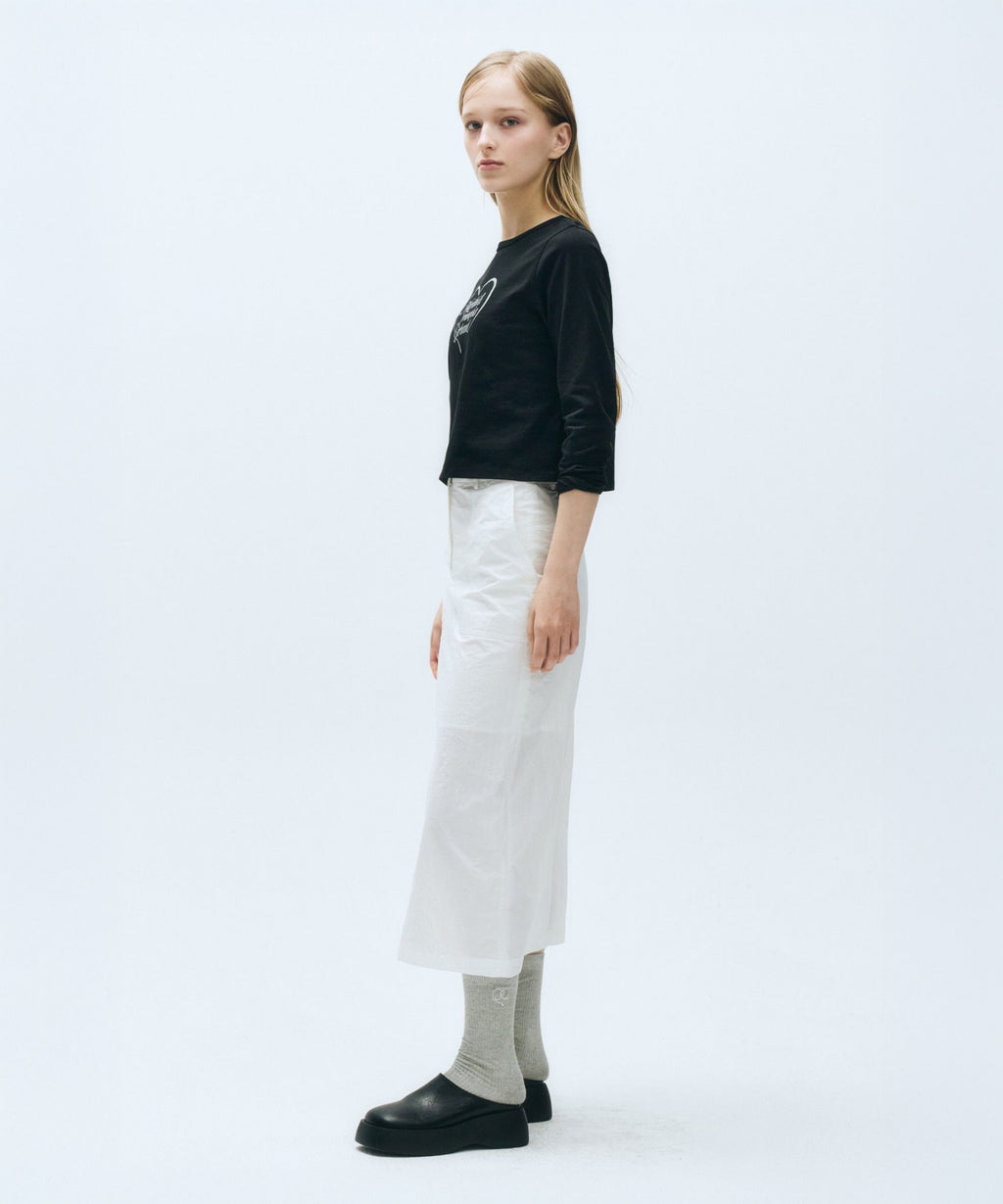 Marithe & Francois Girbaud - Crop Long Sleeve (Black) product image 4 | TRAB K-Fashion Australia