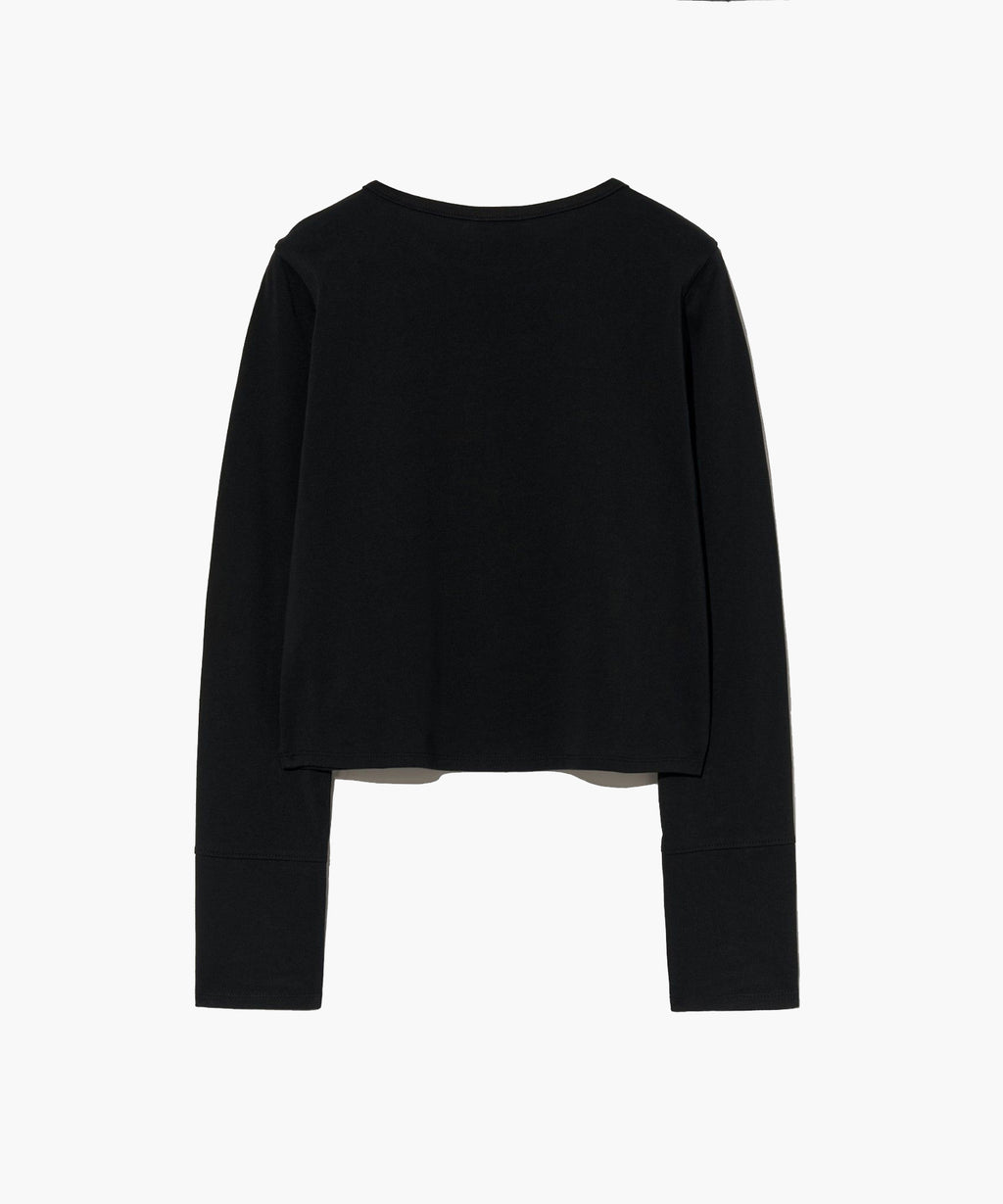 Marithe & Francois Girbaud - Crop Long Sleeve (Black) product image 8 | TRAB K-Fashion Australia
