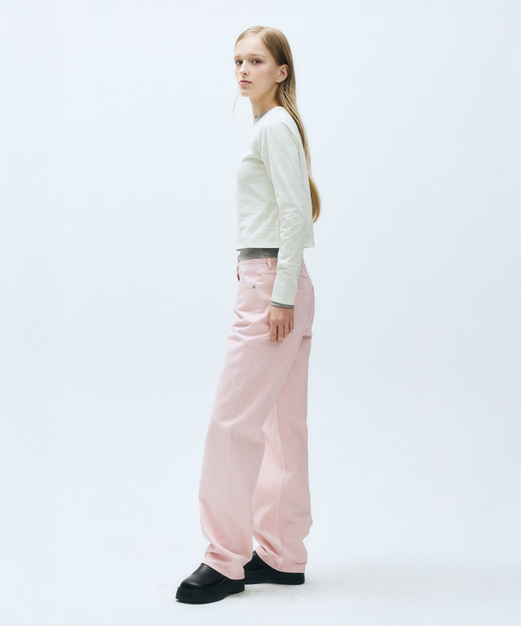 Marithe & Francois Girbaud - Crop Long Sleeve (Cream) product image 4 | TRAB K-Fashion Australia