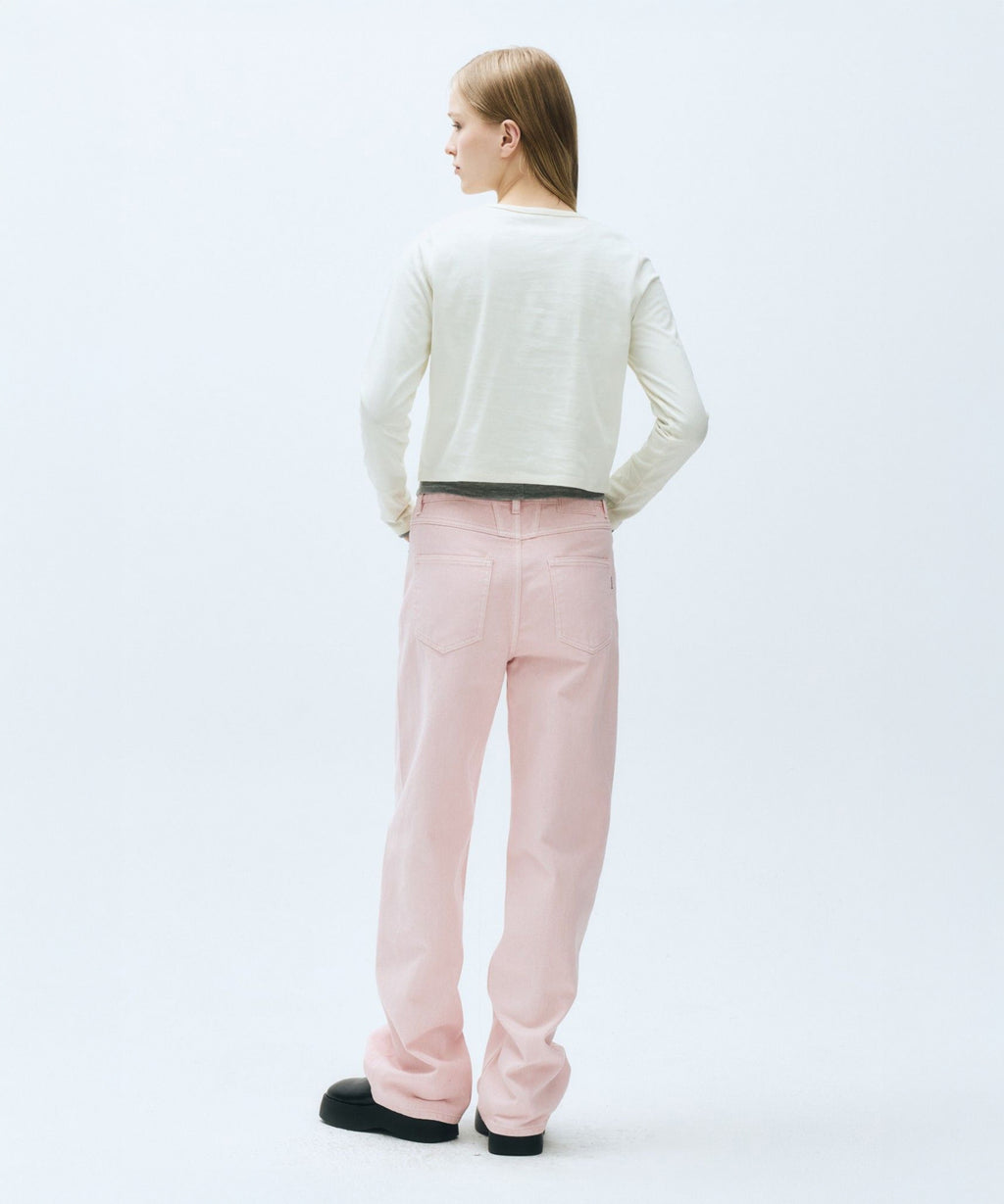 Marithe & Francois Girbaud - Crop Long Sleeve (Cream) product image 5 | TRAB K-Fashion Australia