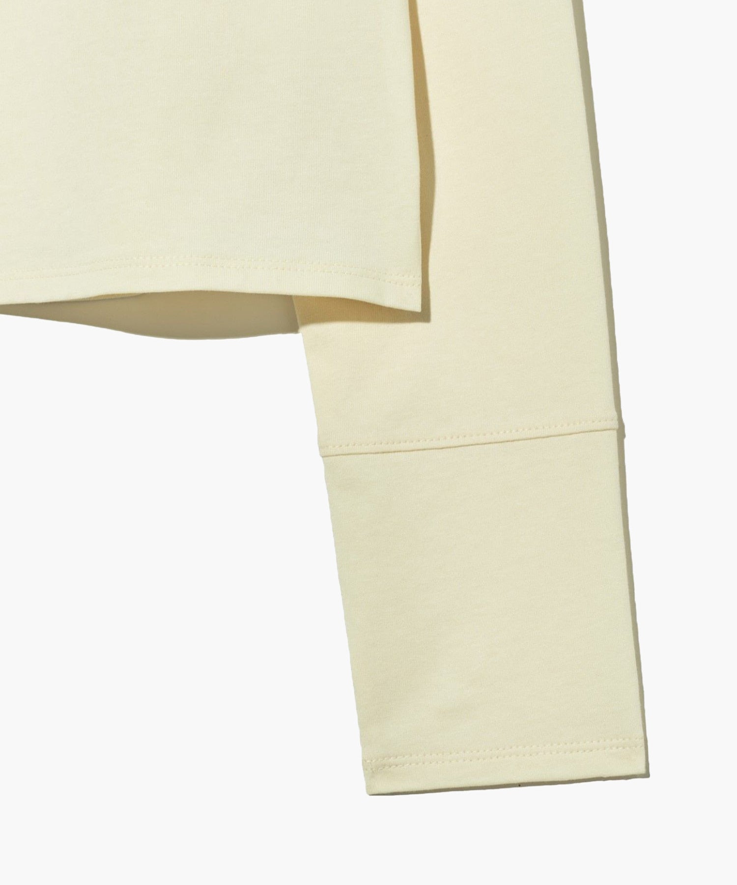 Marithe & Francois Girbaud - Crop Long Sleeve (Cream) product image 10 | TRAB K-Fashion Australia
