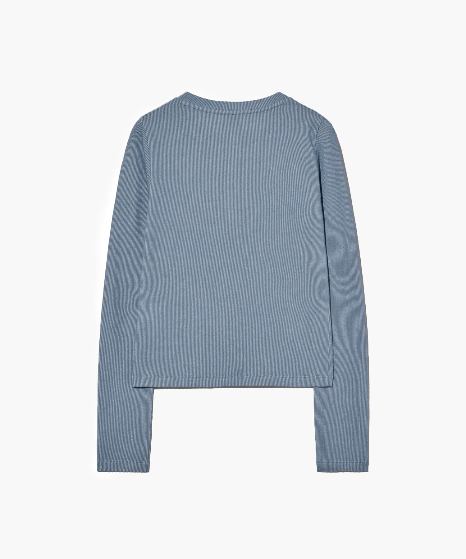 Marithe & Francois Girbaud - Henley Neck Long Sleeve (Blue) product image 10 | TRAB K-Fashion Australia