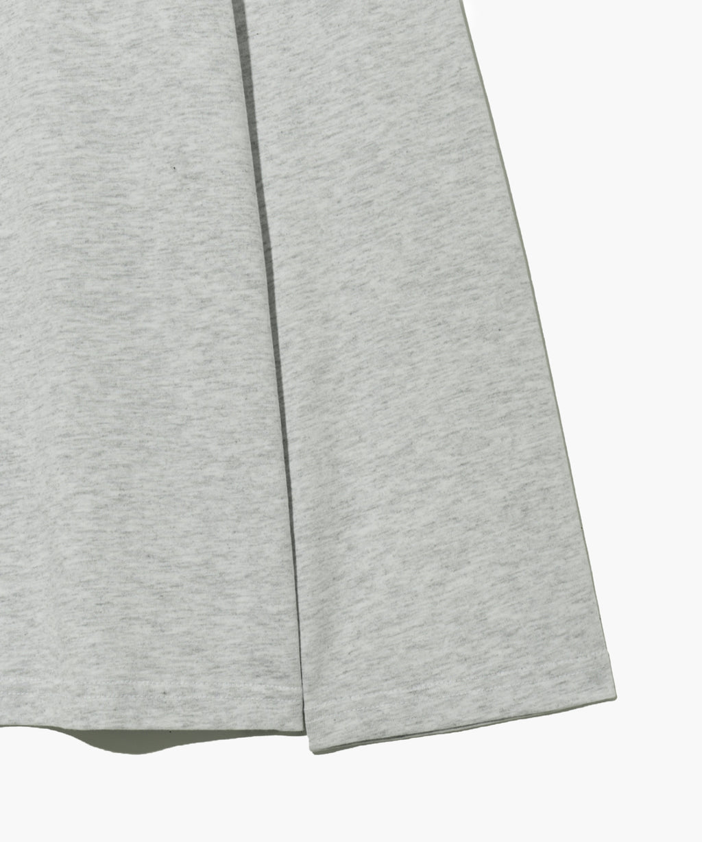 Marithe & Francois Girbaud - Bold Logo Oversized Long Sleeve (Light Heather Gray) product image 10 | TRAB K-Fashion Australia