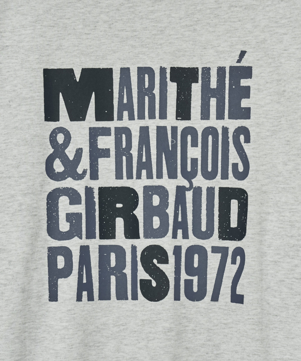 Marithe & Francois Girbaud - Bold Logo Oversized Long Sleeve (Light Heather Gray) product image 11 | TRAB K-Fashion Australia