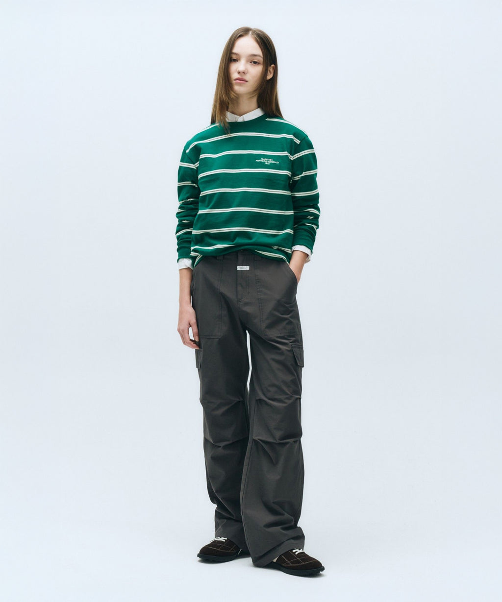 Marithe & Francois Girbaud - Stripe Long Sleeve (Green) product image 4 | TRAB K-Fashion Australia
