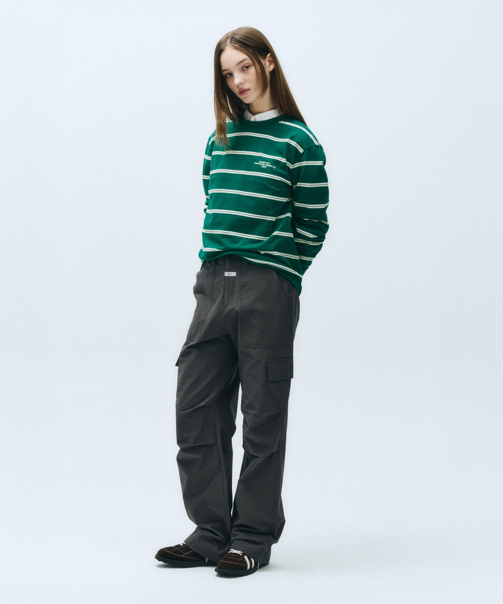 Marithe & Francois Girbaud - Stripe Long Sleeve (Green) product image 5 | TRAB K-Fashion Australia