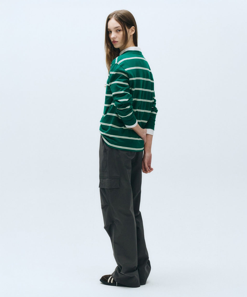 Marithe & Francois Girbaud - Stripe Long Sleeve (Green) product image 6 | TRAB K-Fashion Australia