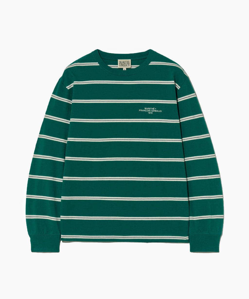 Marithe & Francois Girbaud - Stripe Long Sleeve (Green) product image 7 | TRAB K-Fashion Australia