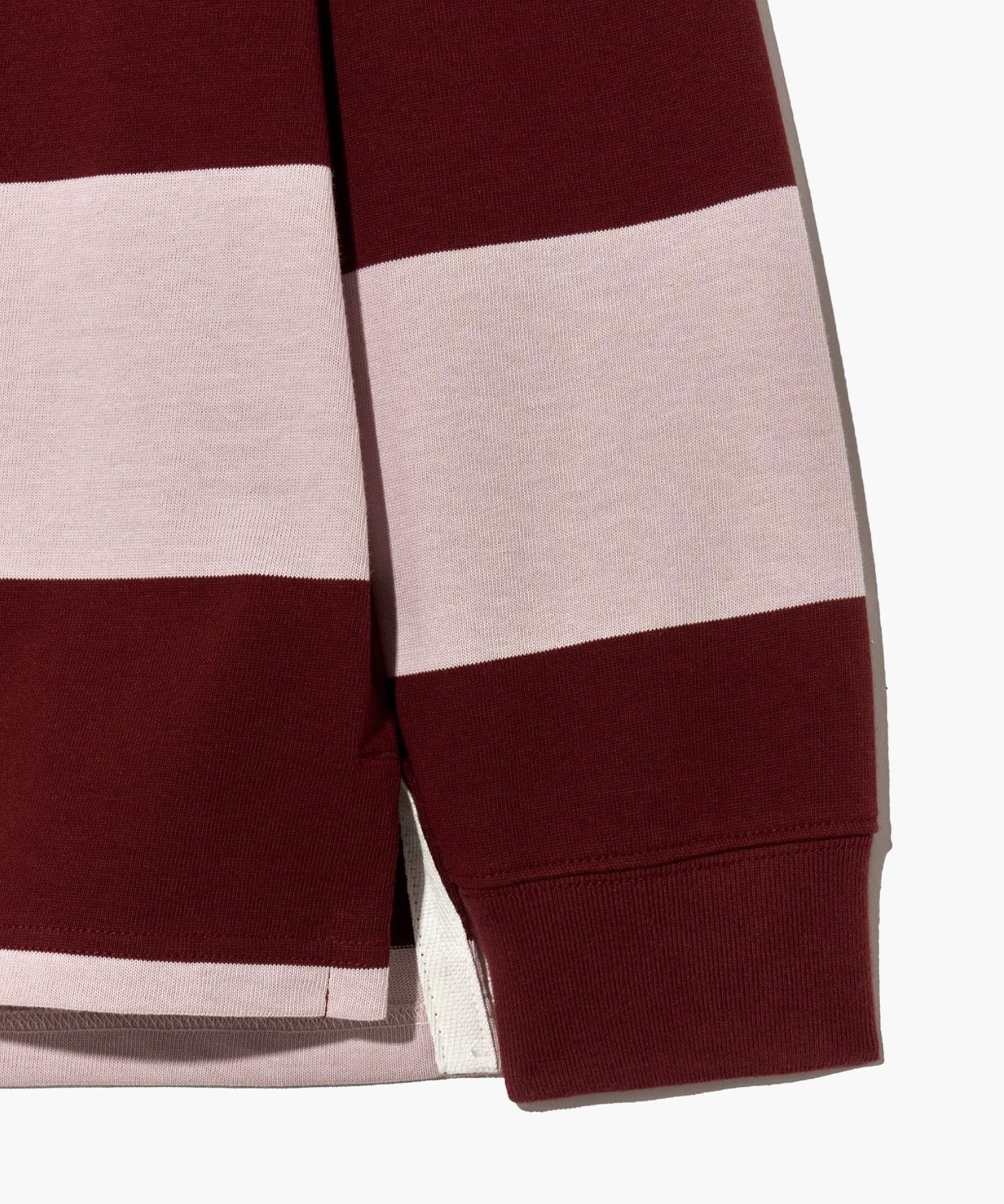 Marithe & Francois Girbaud - Stripe Rugby T-shirt (Burgundy) product image 10 | TRAB K-Fashion Australia