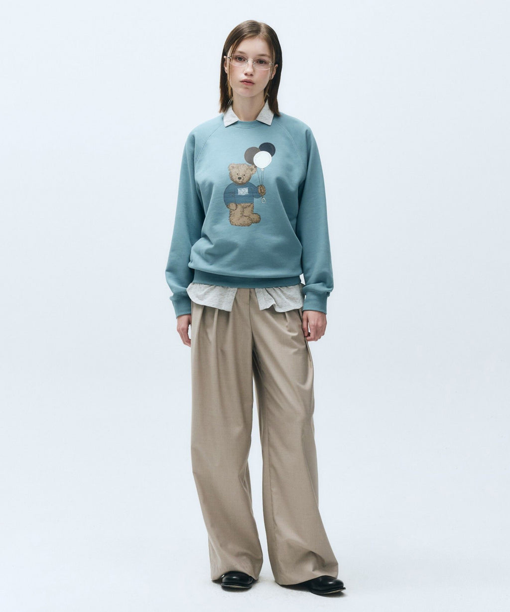 Marithe & Francois Girbaud - Two Tuck Wide Slacks (Beige) product image 3 | TRAB K-Fashion Australia