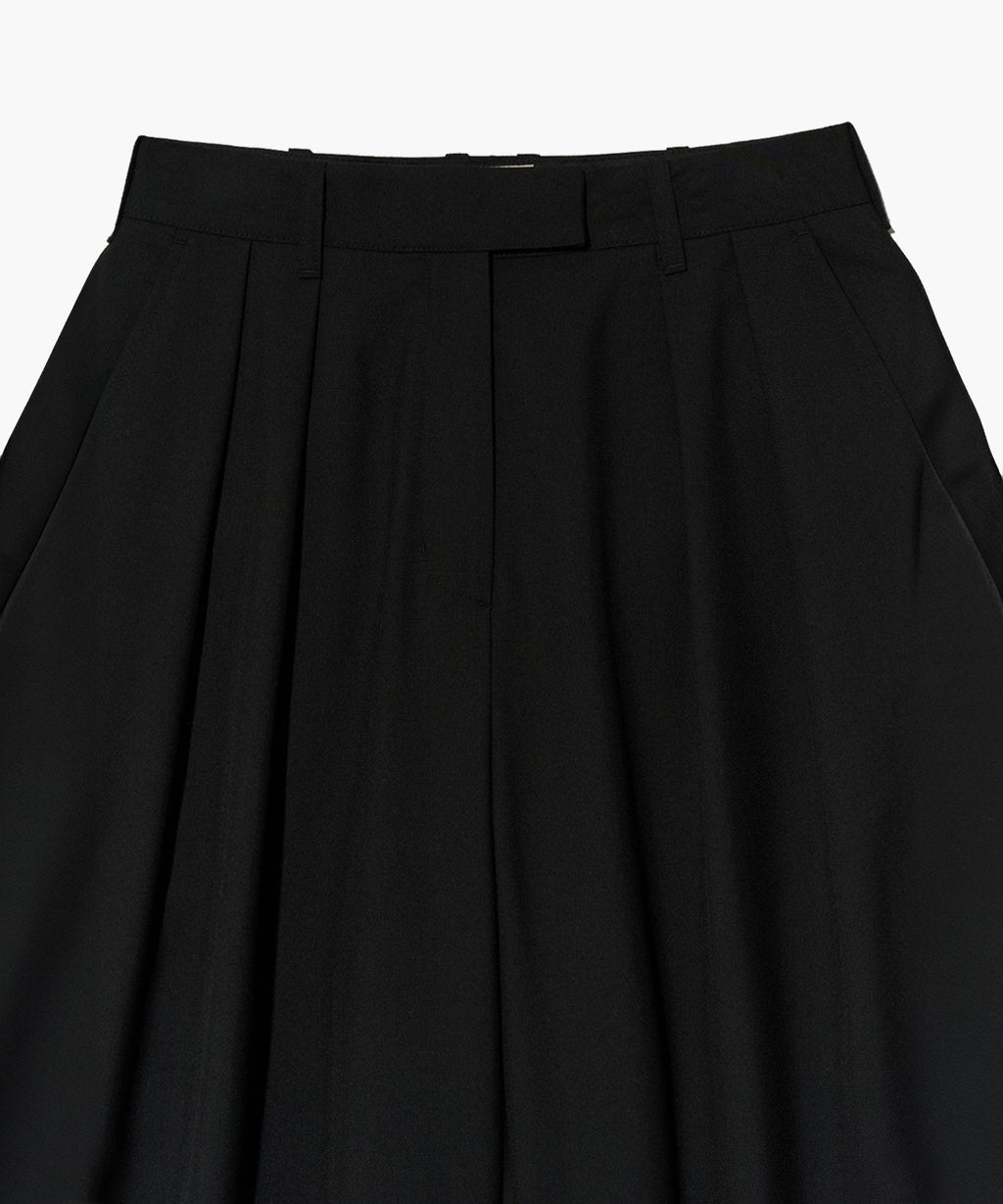Marithe & Francois Girbaud - Two Tuck Wide Slacks (Black) product image 9 | TRAB K-Fashion Australia
