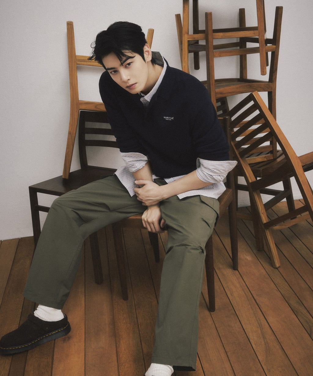 Marithe & Francois Girbaud - Cotton Cargo Pants (Khaki) product image 2 | TRAB K-Fashion Australia