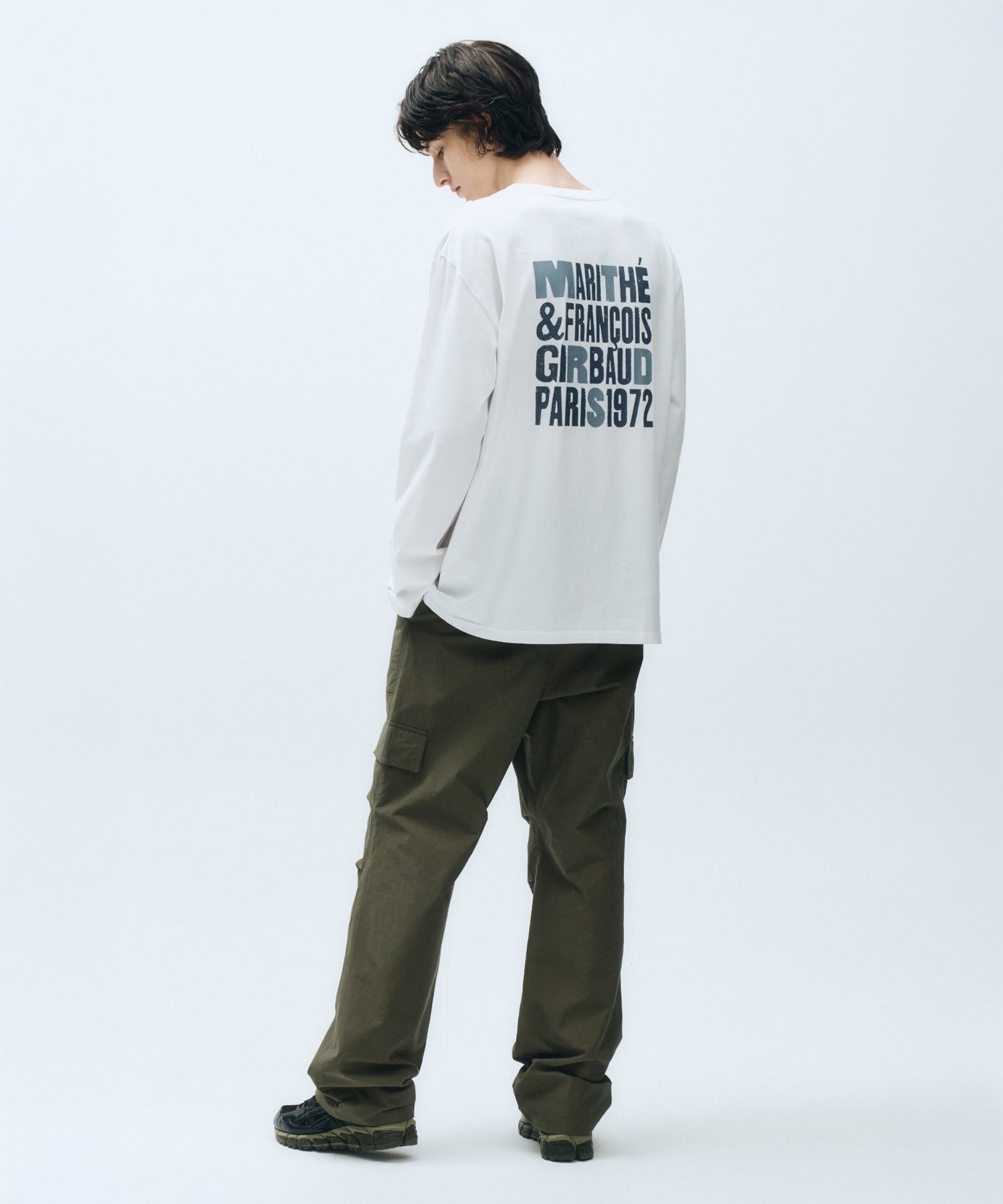 Marithe & Francois Girbaud - Cotton Cargo Pants (Khaki) product image 5 | TRAB K-Fashion Australia