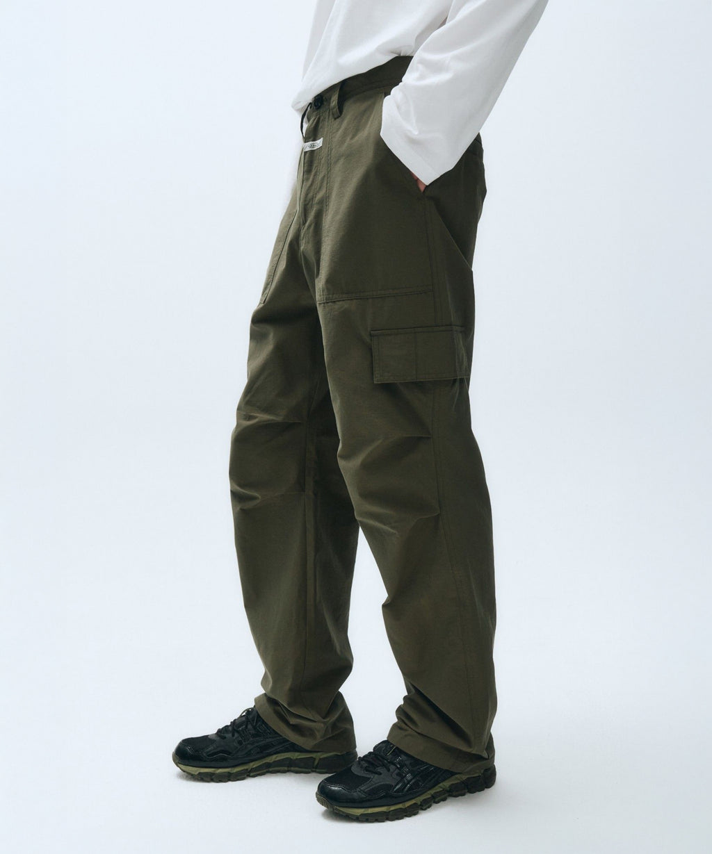 Marithe & Francois Girbaud - Cotton Cargo Pants (Khaki) product image 6 | TRAB K-Fashion Australia