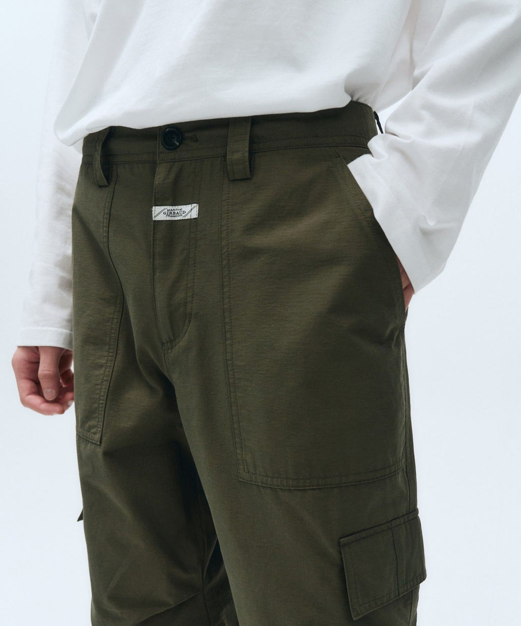 Marithe & Francois Girbaud - Cotton Cargo Pants (Khaki) product image 8 | TRAB K-Fashion Australia