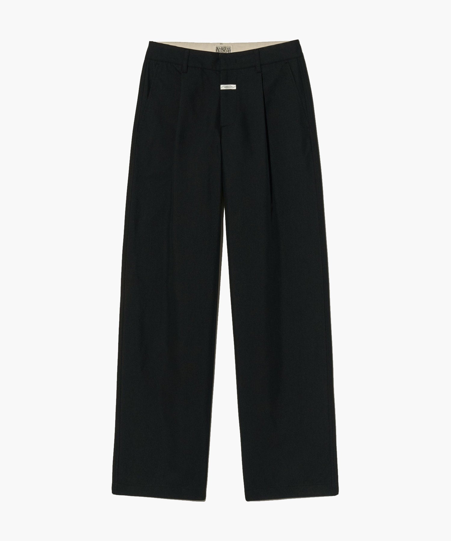Marithe & Francois Girbaud - Wide One Tuck Pants (Black) product image 8 | TRAB K-Fashion Australia
