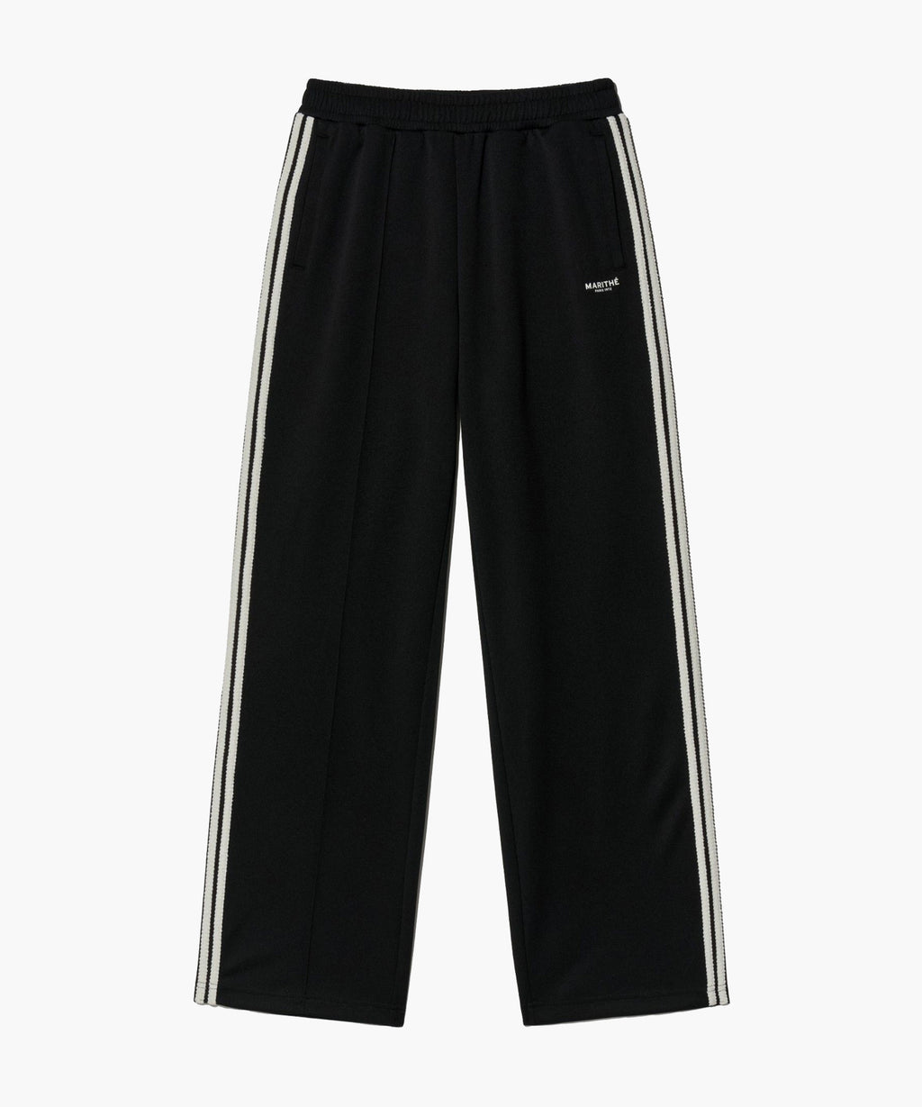Marithe & Francois Girbaud - Regular Logo Track Pants (Black) product image 9 | TRAB K-Fashion Australia