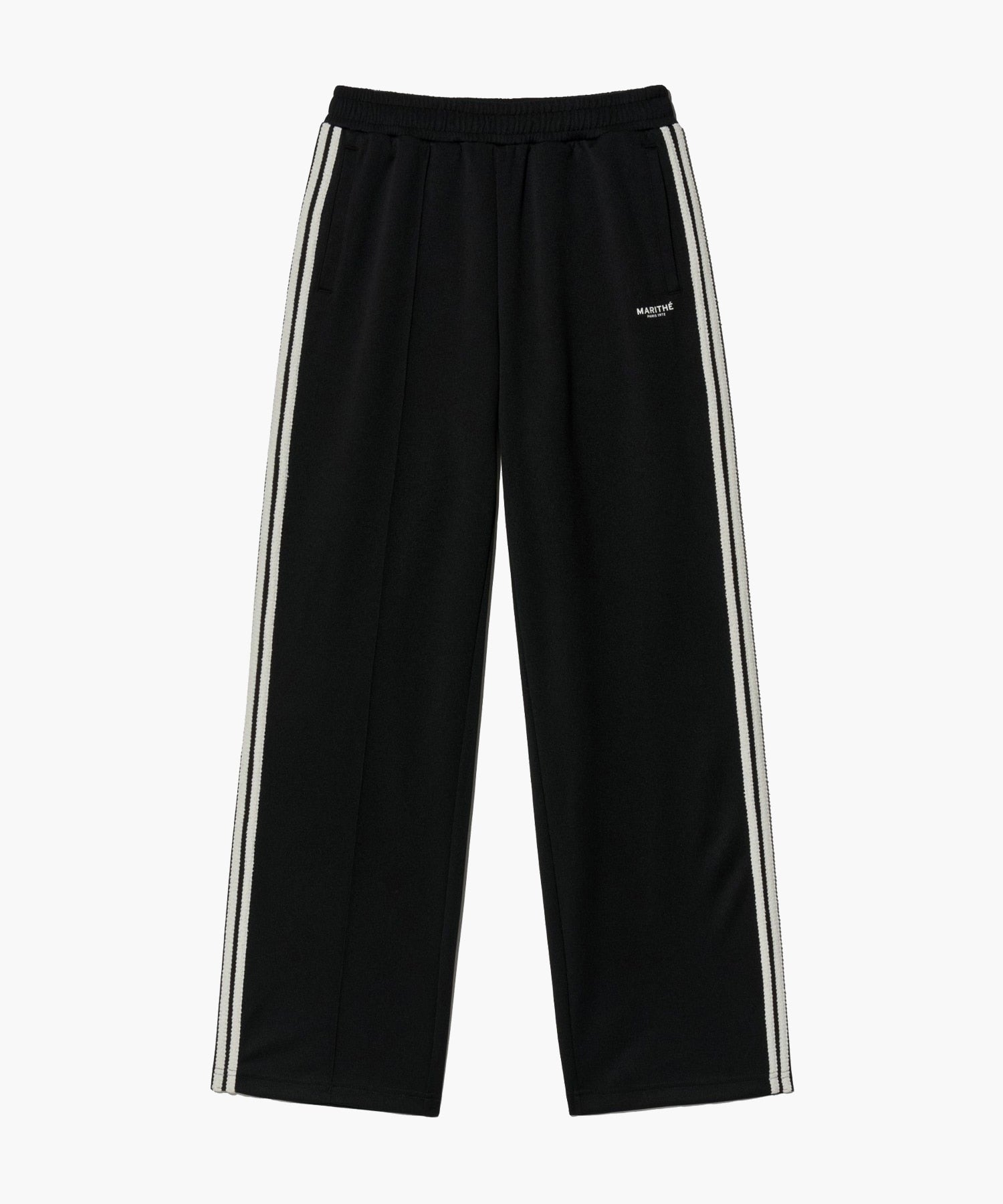 Marithe & Francois Girbaud - Regular Logo Track Pants (Black) product image 9 | TRAB K-Fashion Australia