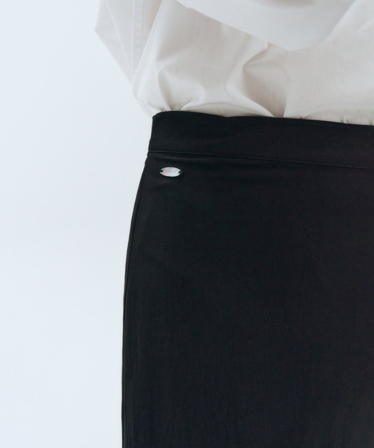 Marithe & Francois Girbaud - Wrap Long Skirt (Black) product image 6 | TRAB K-Fashion Australia