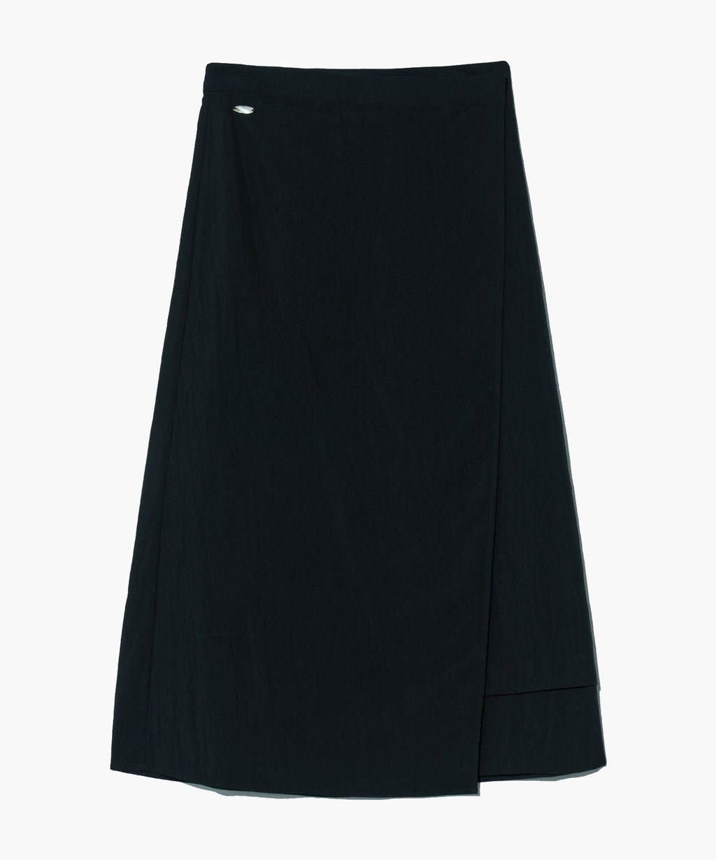 Marithe & Francois Girbaud - Wrap Long Skirt (Black) product image 7 | TRAB K-Fashion Australia